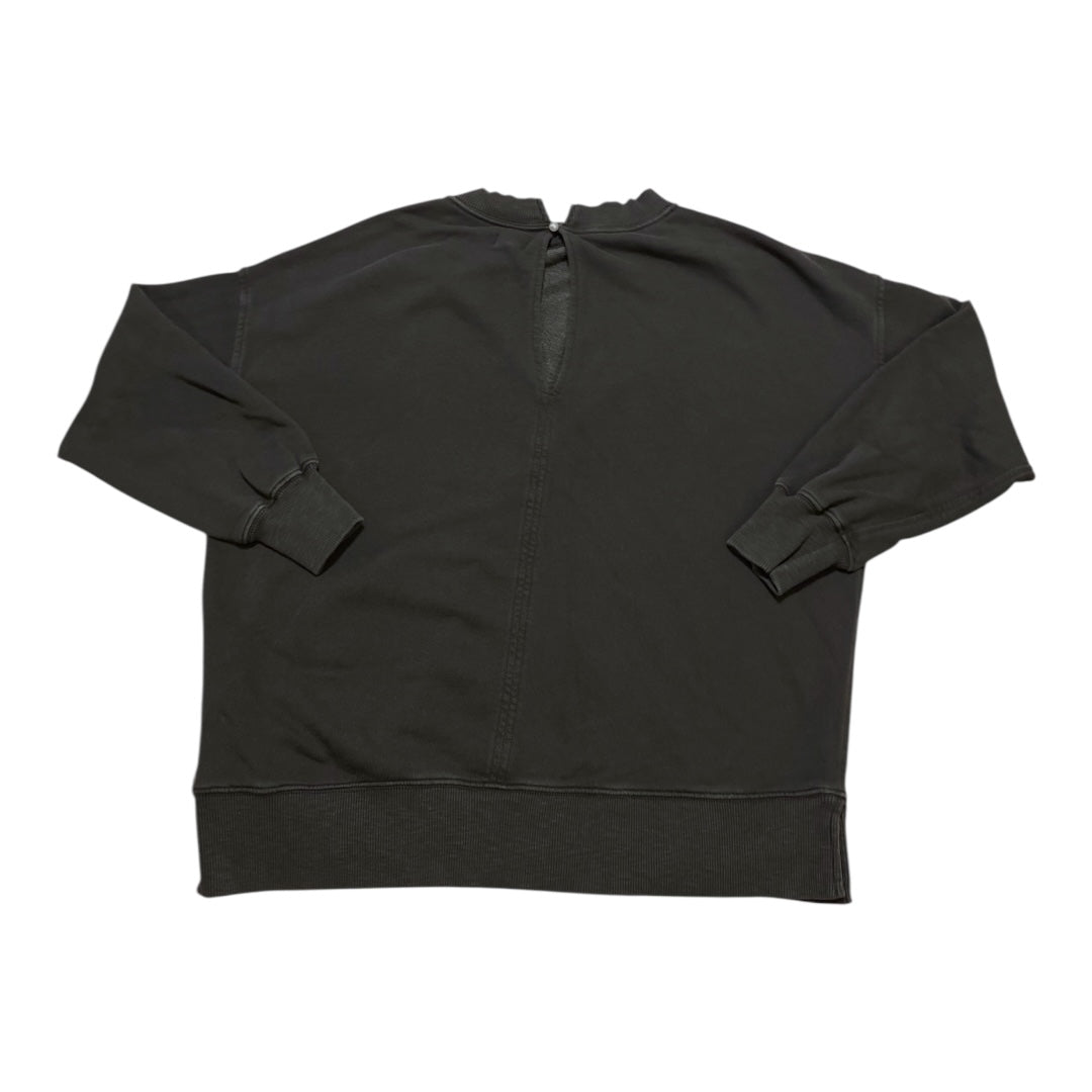 Sweatshirt Crewneck By Aerie In Grey & White, Size:Xxs