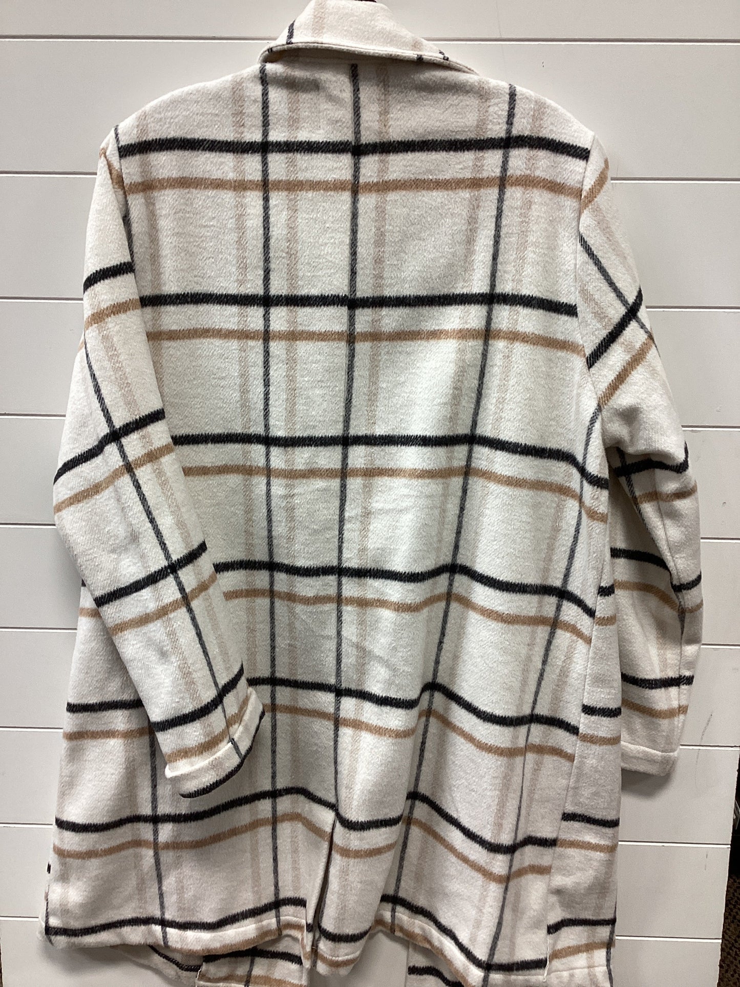 Jacket Fleece By Ashley In Cream, Size:L