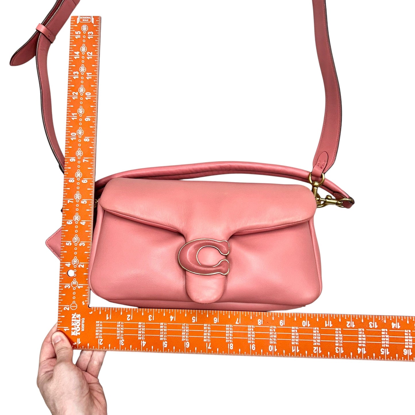 Crossbody Designer By Coach, Size: Medium
