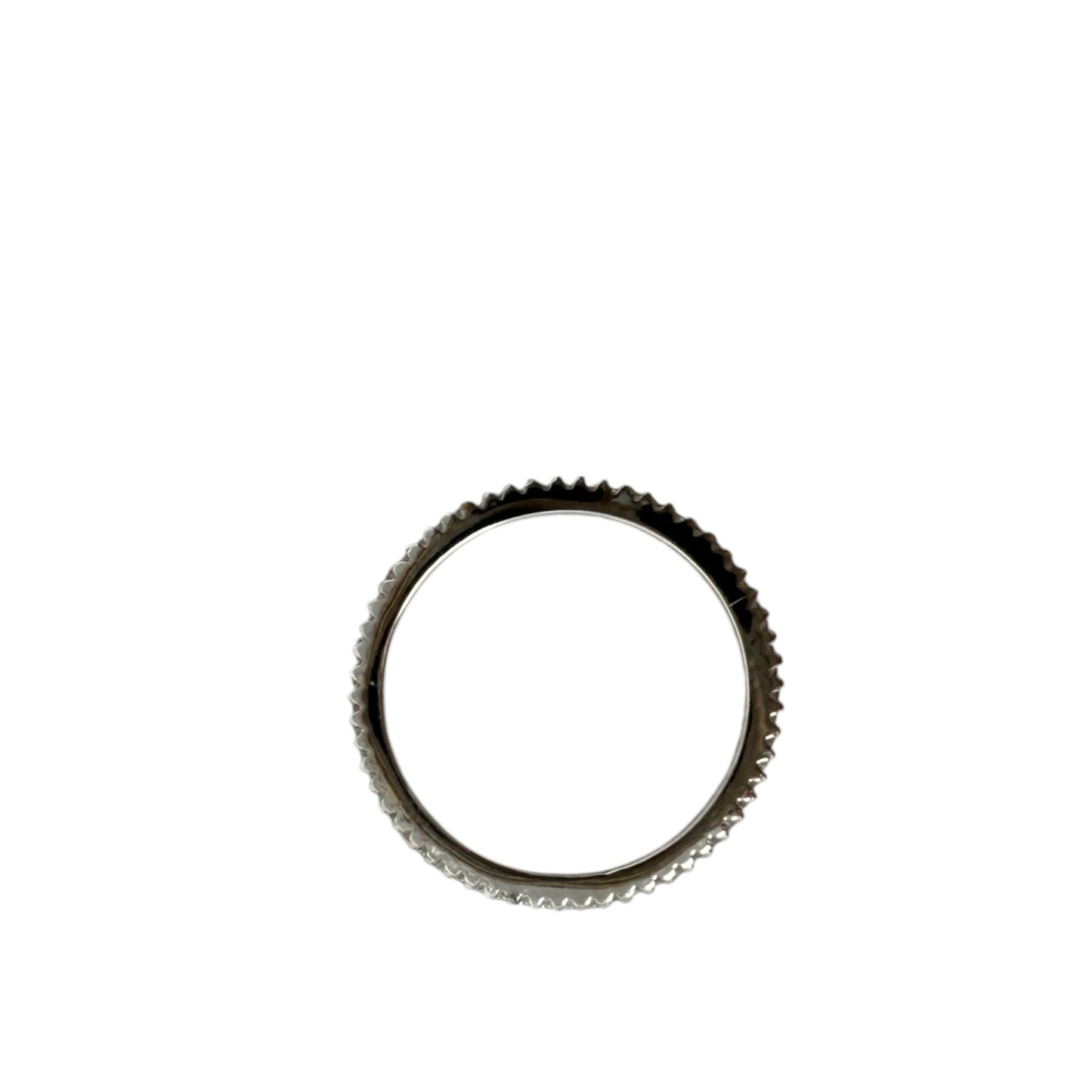 Sterling Silver CZ Stackable Eternity Ring R2750 By Silpada, Size: 8