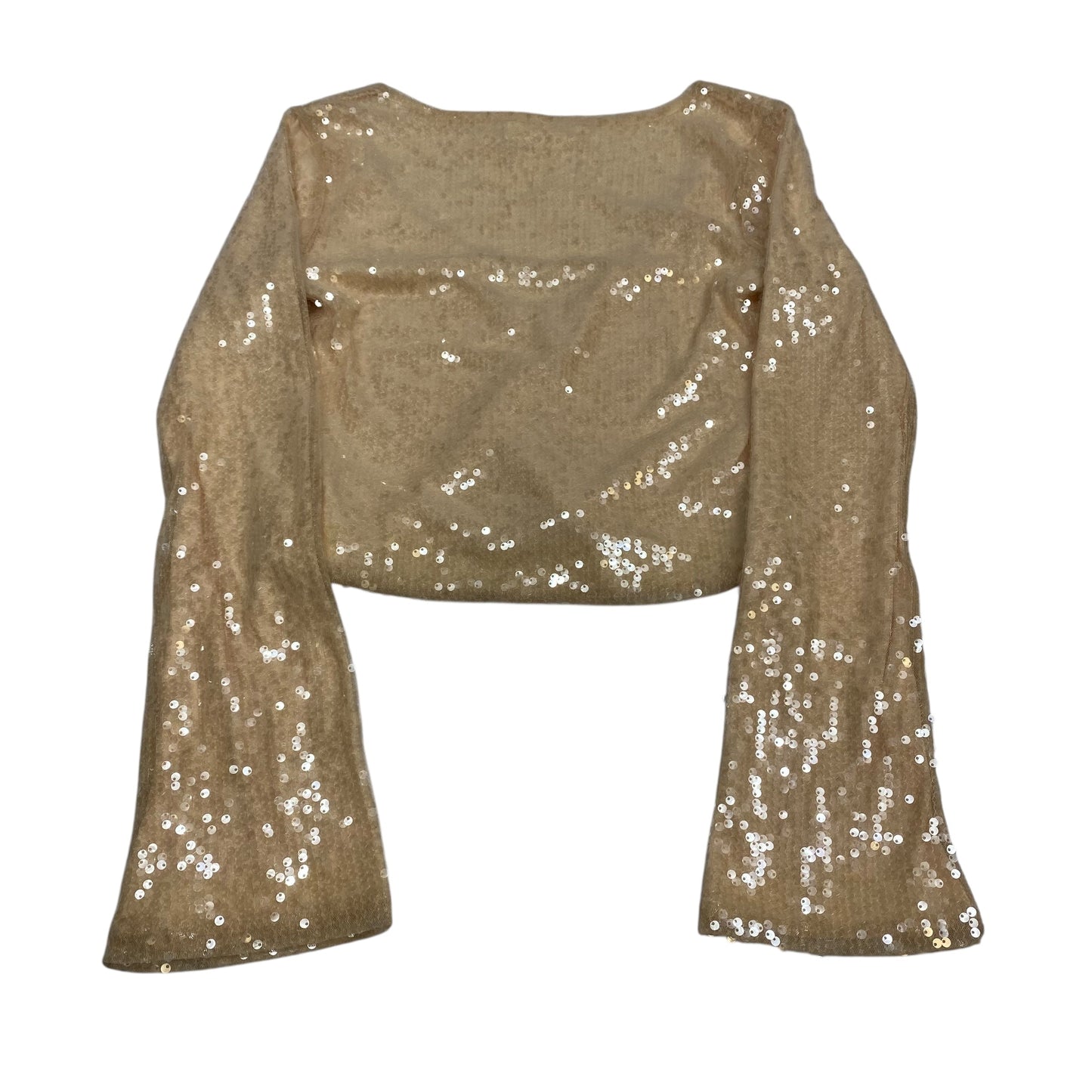 Top Ls By Elodie In Peach, Size:S