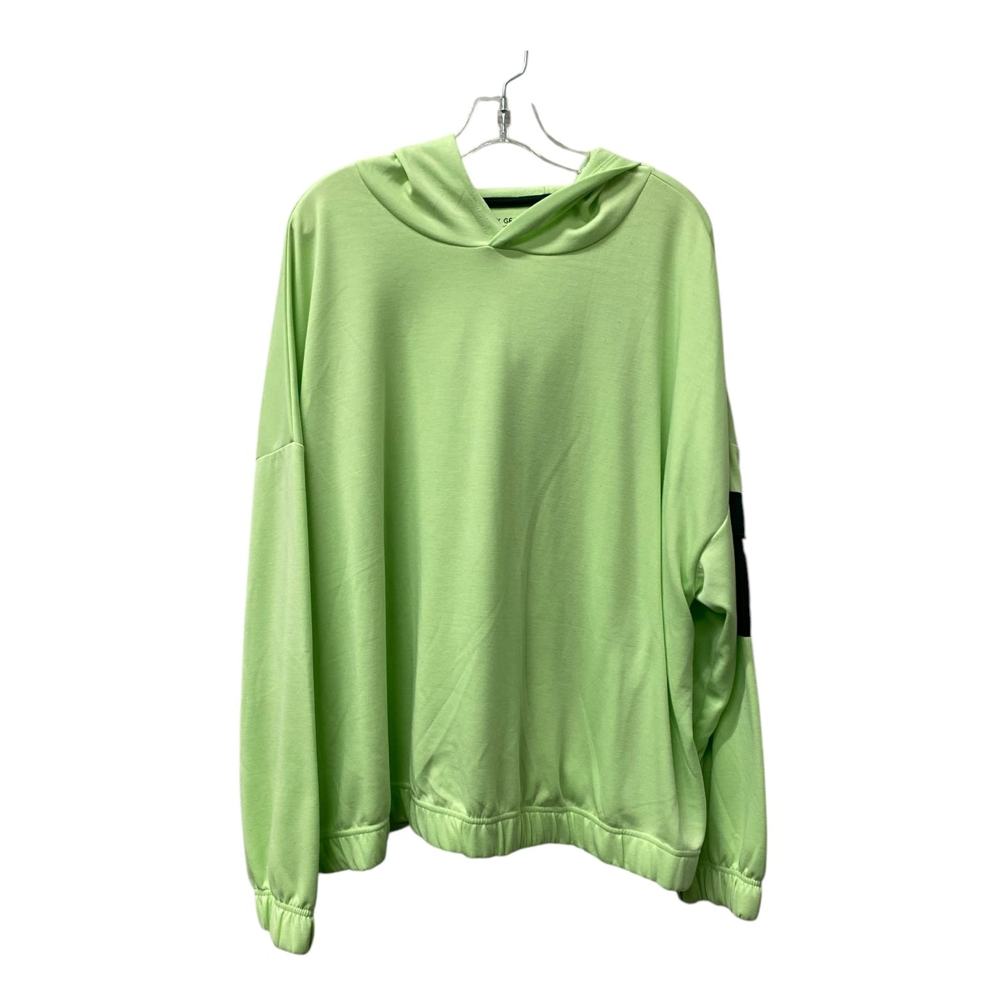 Athletic Sweatshirt Hoodie By Tek Gear In Green, Size:3X