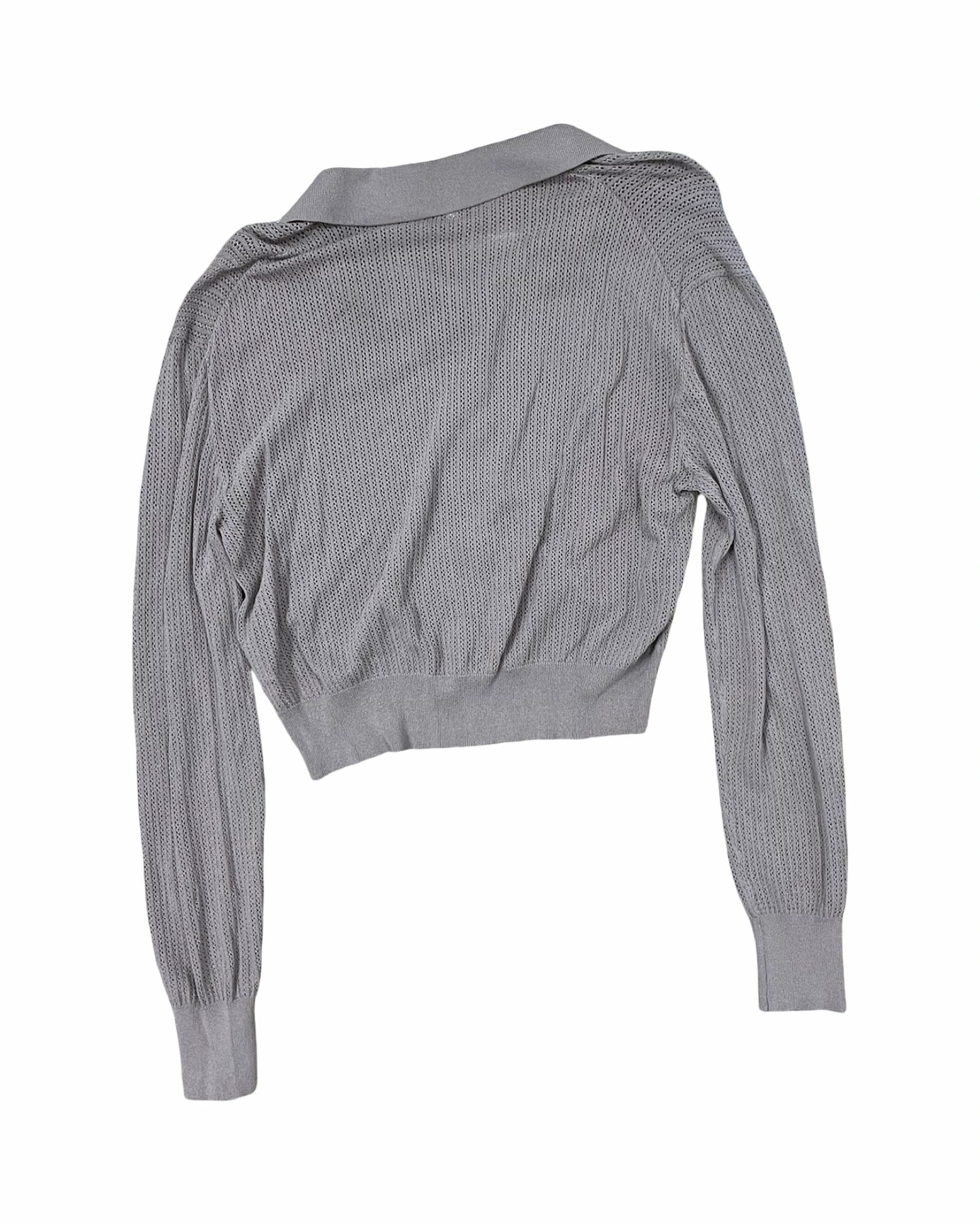 Cardigan By Clothes Mentor In Beige