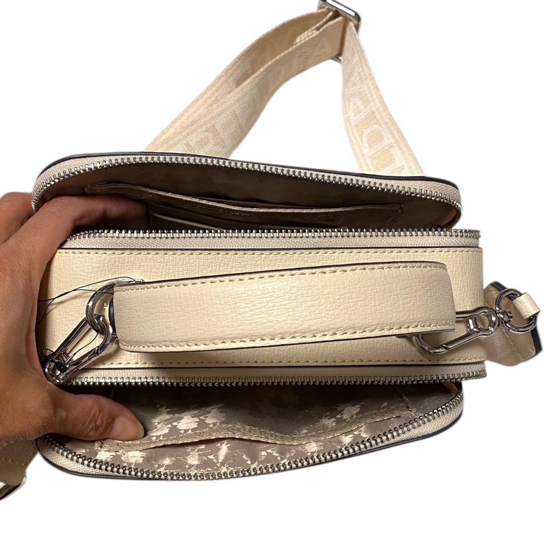 Handbag Designer By Karl Lagerfeld In Cream, Size:Small