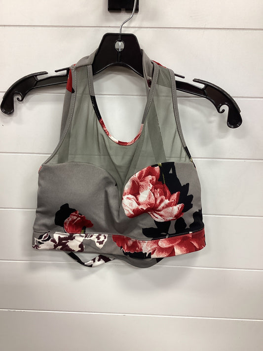 Athletic Bra By   Clothes Mentor In Floral Print, Size:L