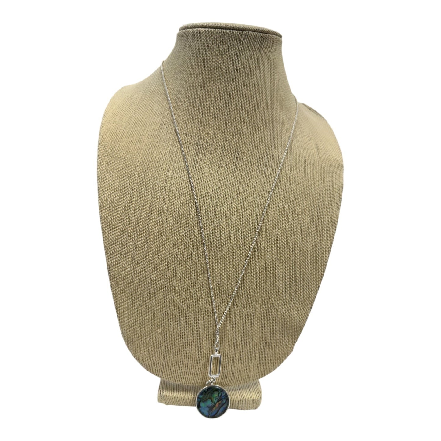 Necklace Pendant By Lucky Brand In Silver