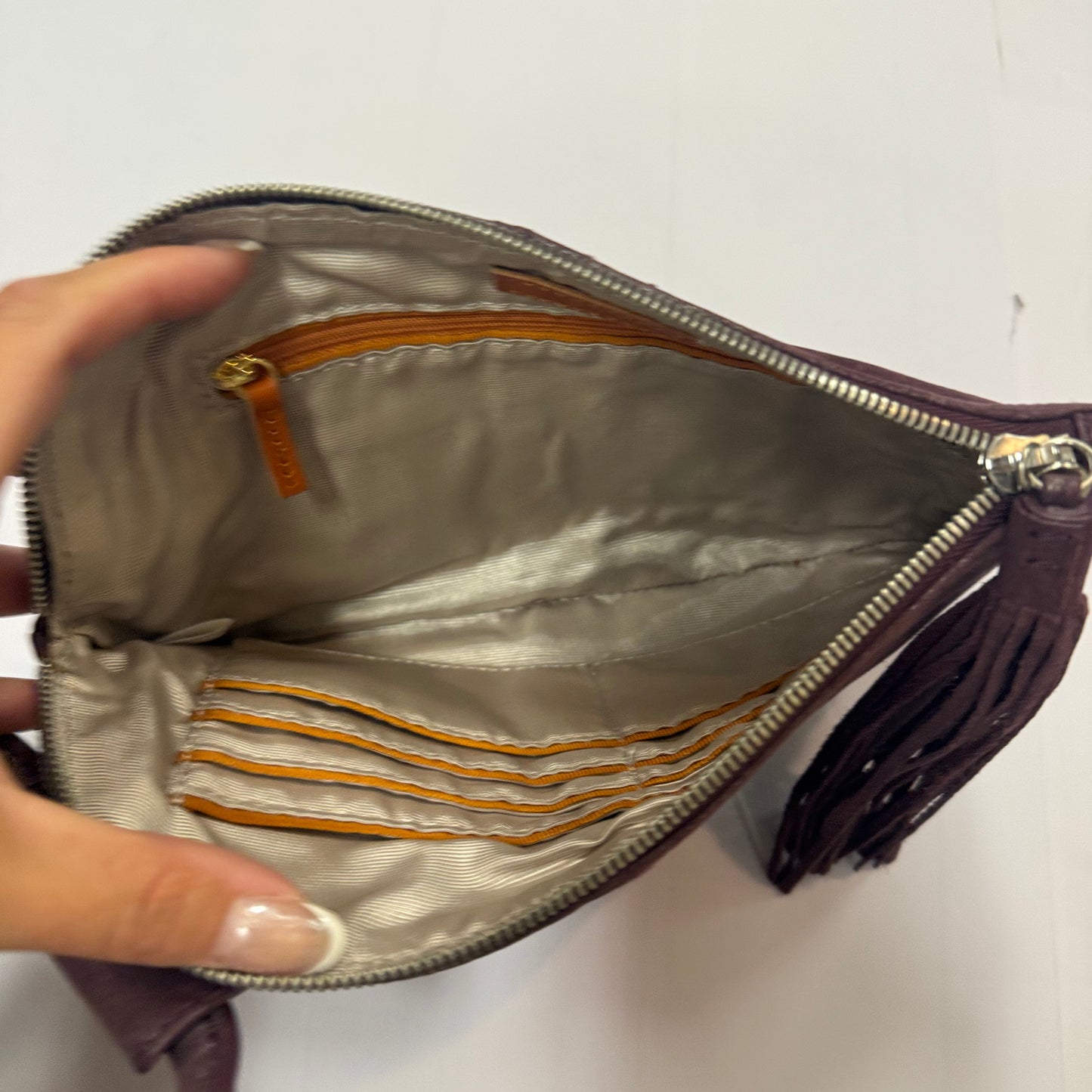 Wristlet Leather By Hobo Intl, Size: Large