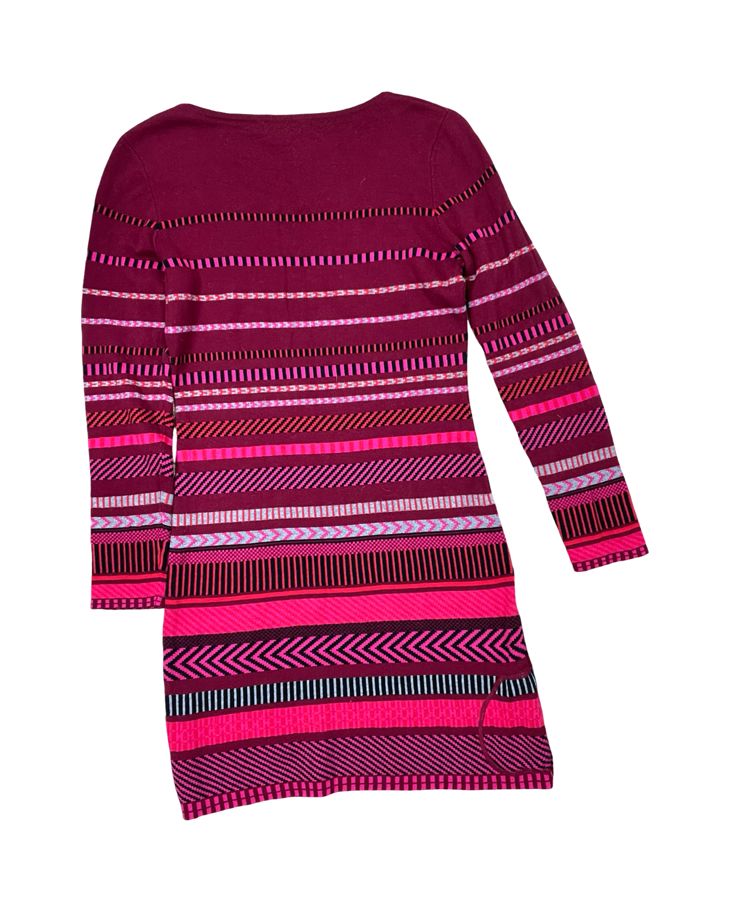 Dress Sweater By Clothes Mentor In Maroon, Size:L