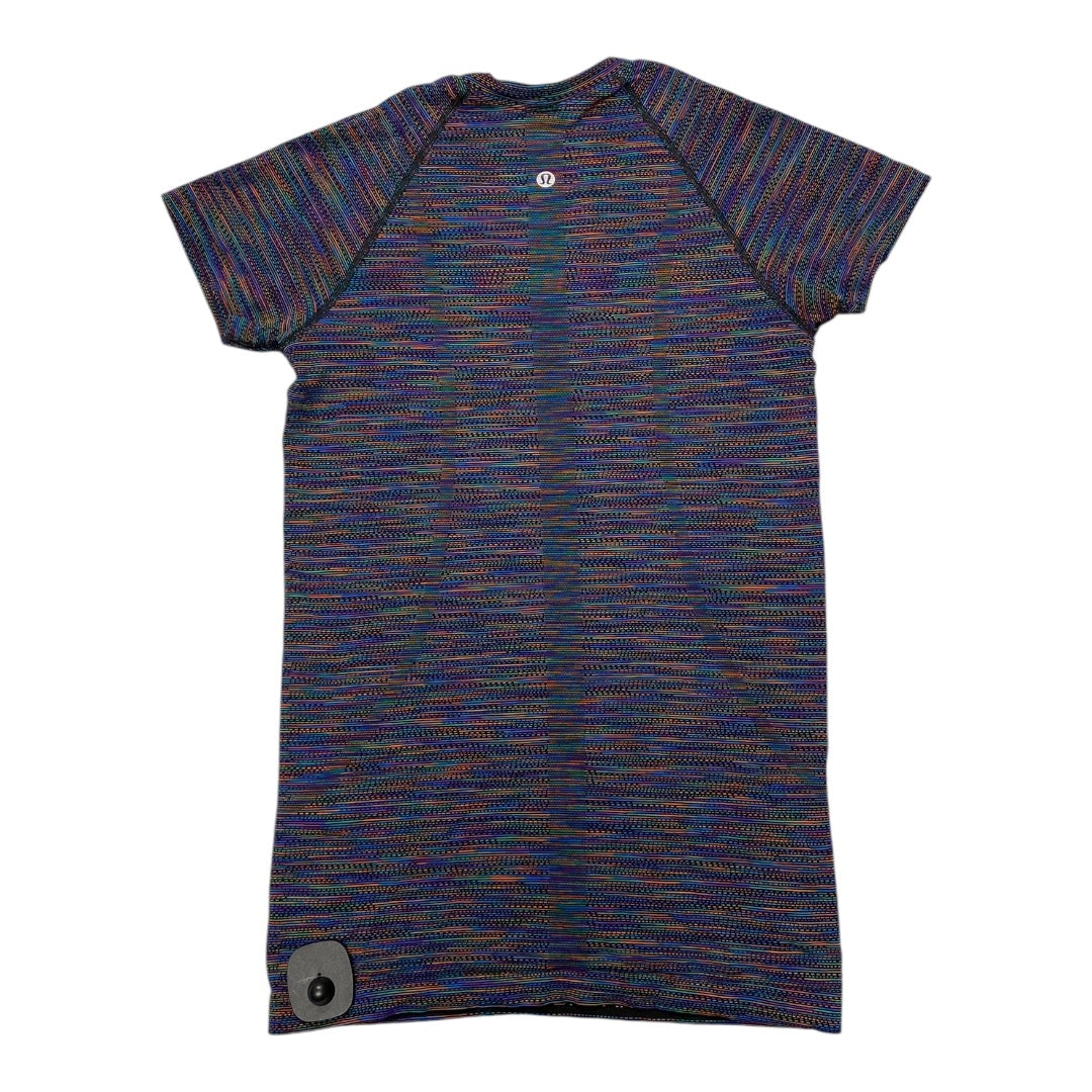 Athletic Top Ss By Lululemon In Multi, Size:6