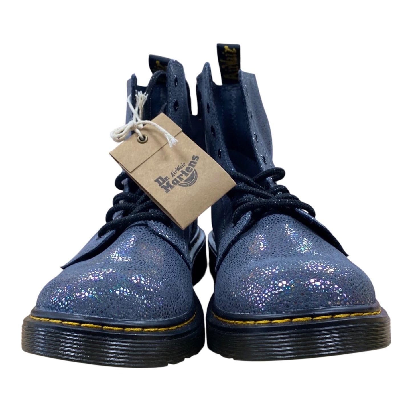 Boots Ankle Flats By Dr Martens In Grey, Size:6