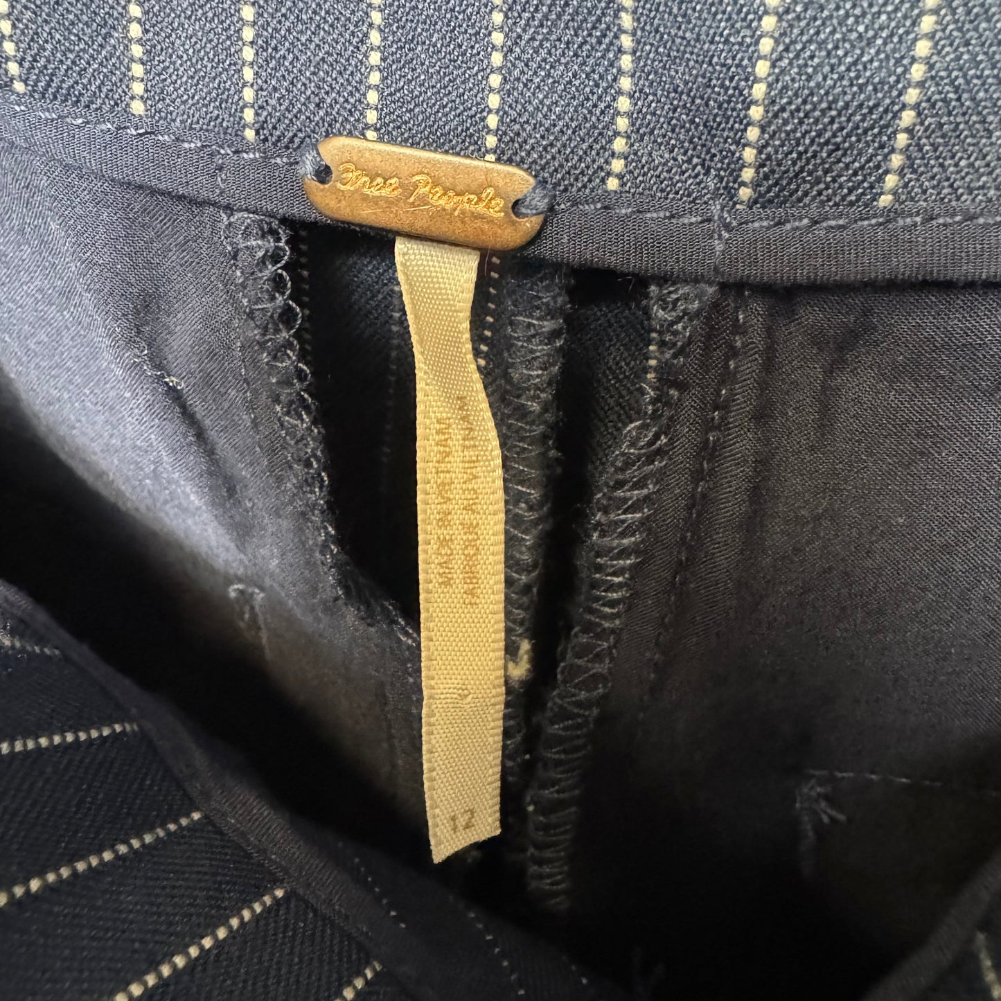 Acadia Trouser By Free People In Striped Pattern, Size: 12