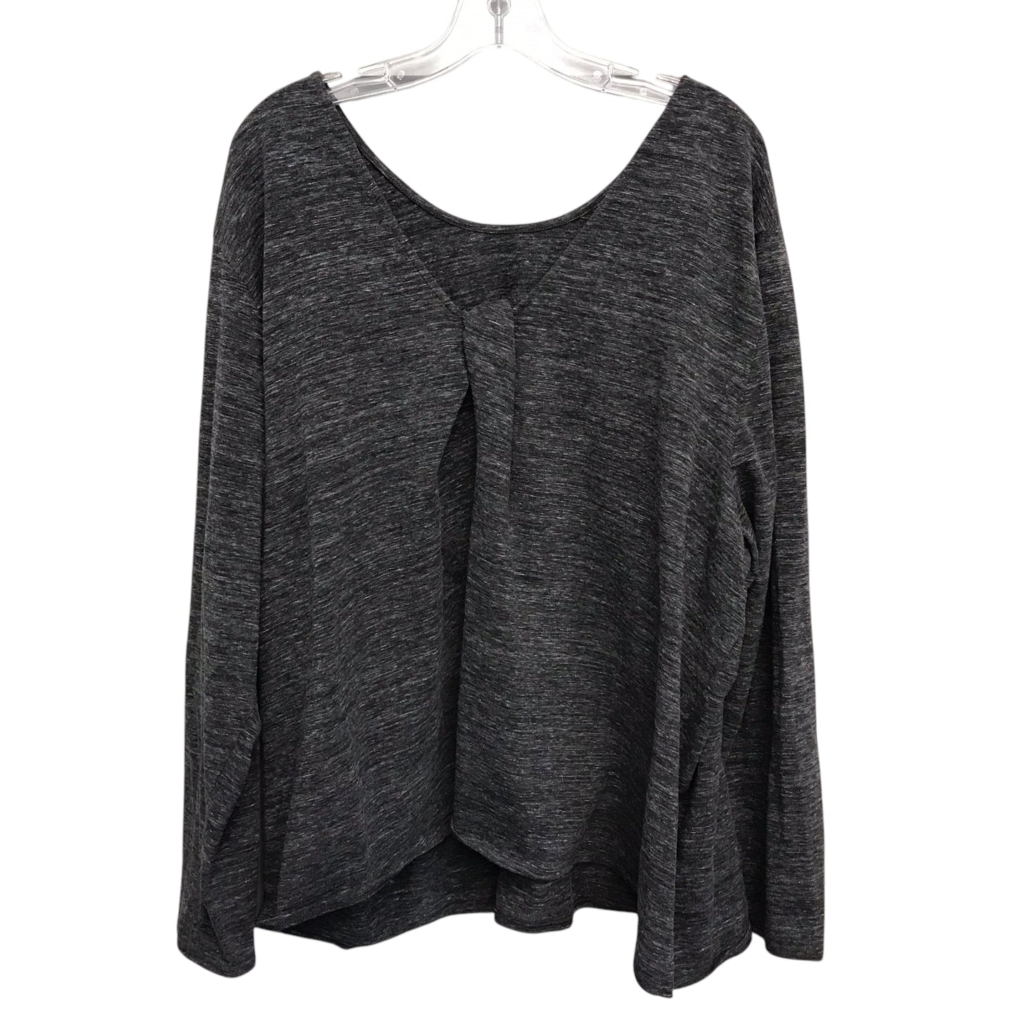 Top Ls By Pure Jill In Grey, Size:4X