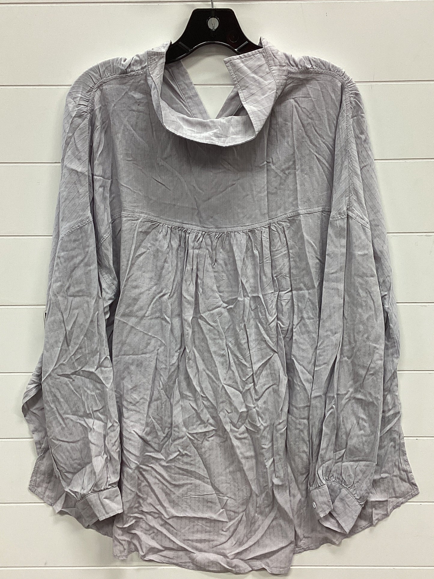 Top Ls By In Loom In Grey, Size:M