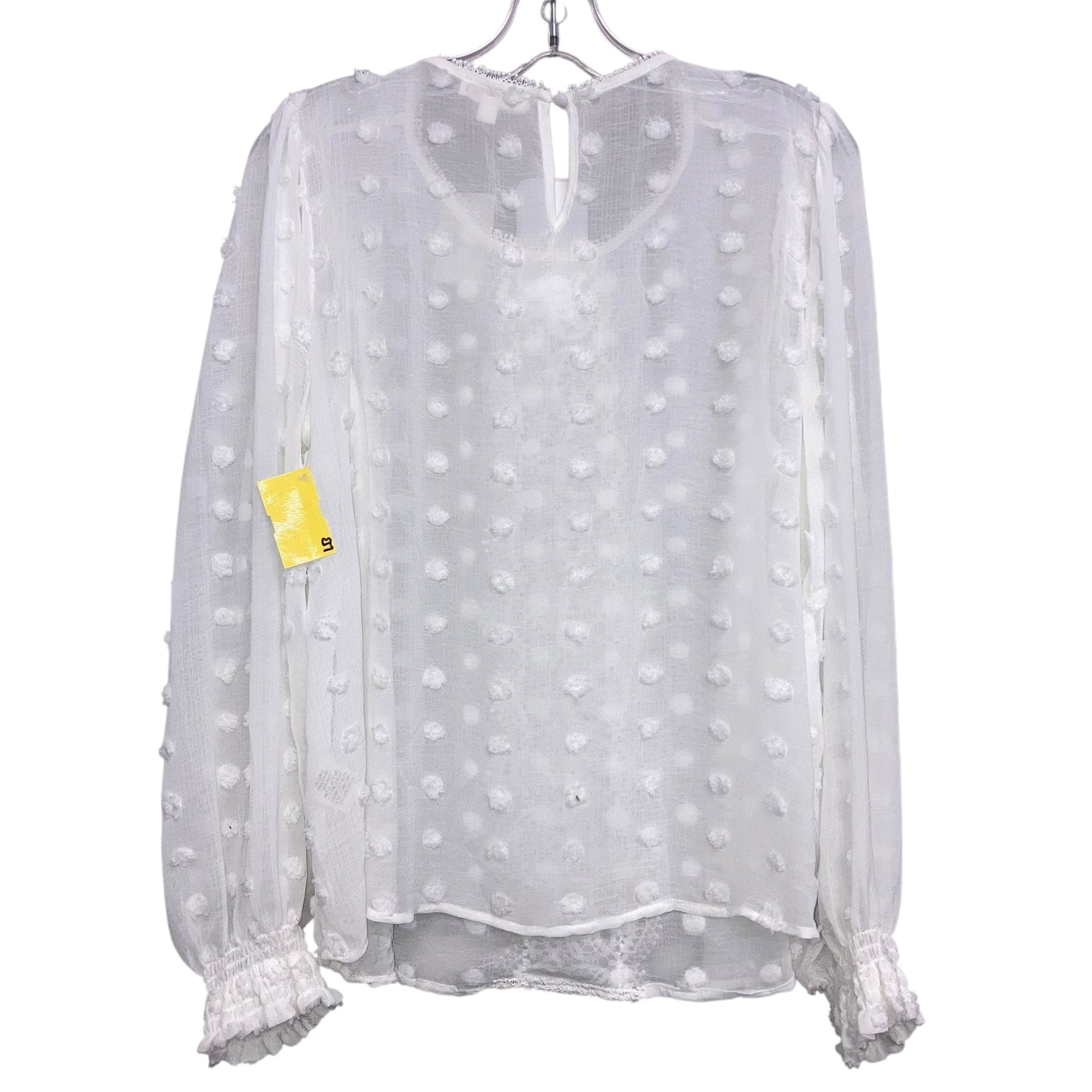 Top Ls By Blu Pepper In White, Size:L