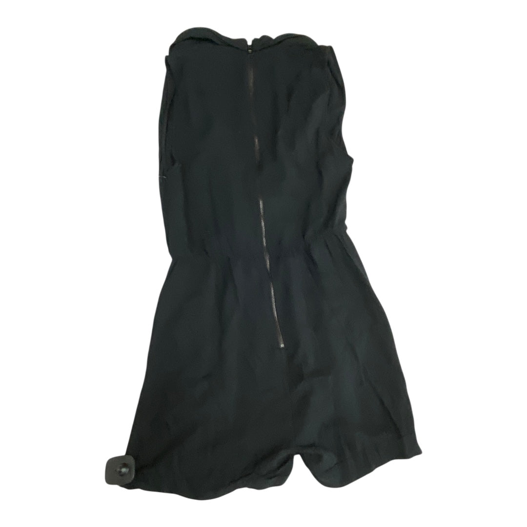 Romper Designer By Alice + Olivia In Black, Size:4