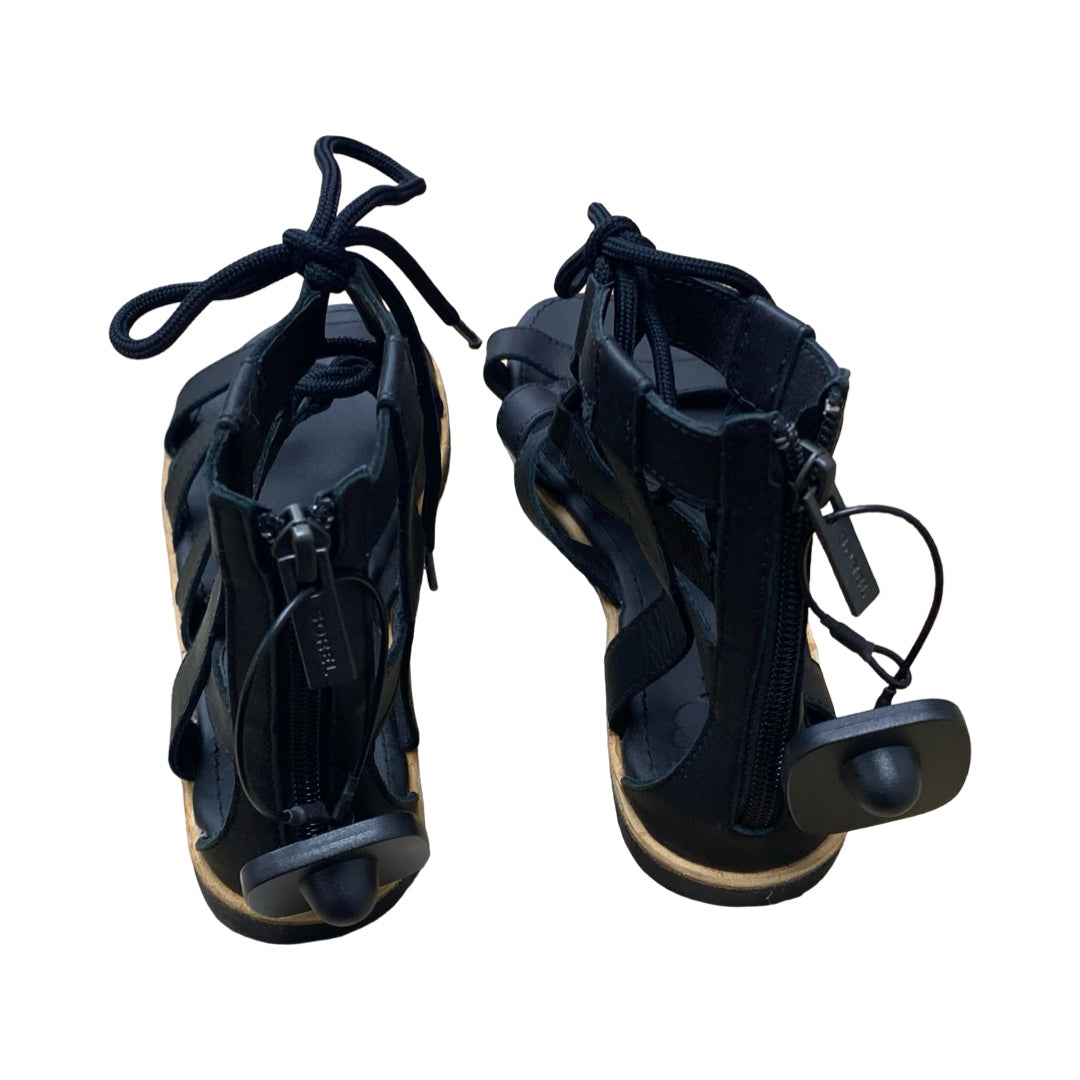 Sandals Designer By Sorel In Black, Size:7.5