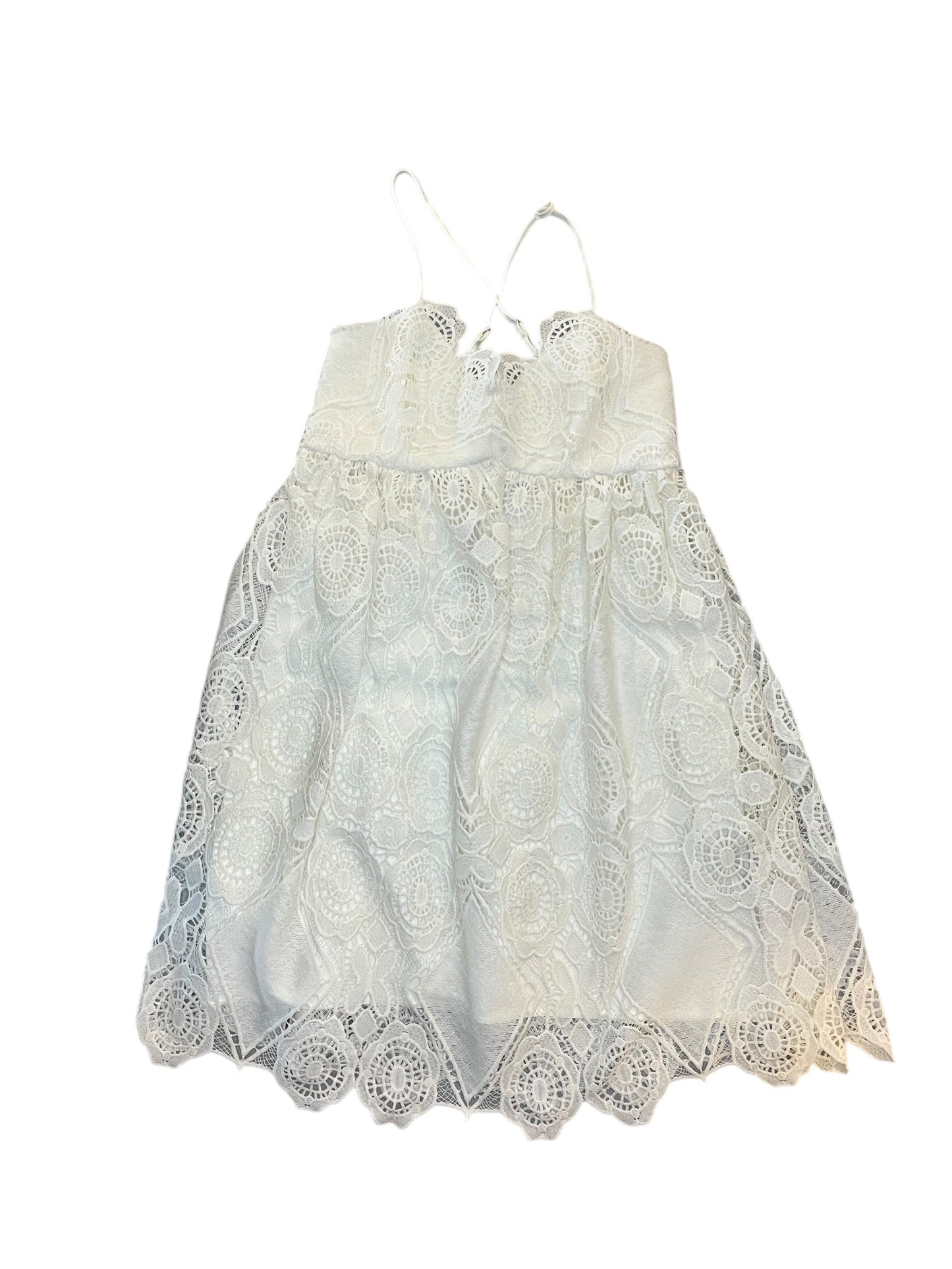 Dress Casual Short By Maeve In White, Size:Xsp