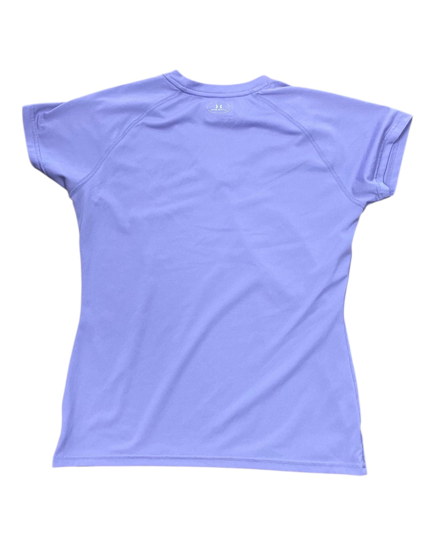 Athletic Top Ss By Under Armour In Purple, Size:M