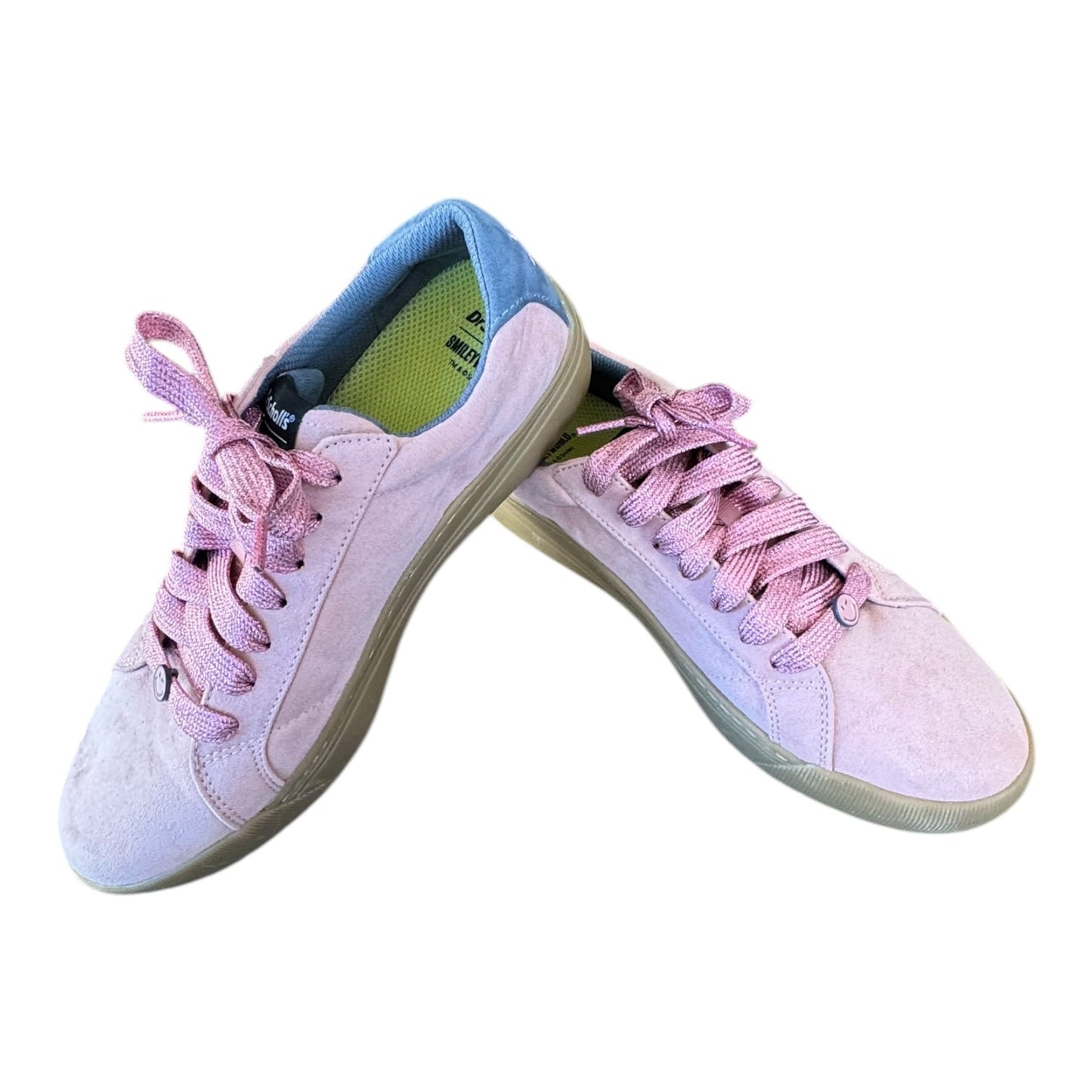 Shoes Sneakers By Dr Scholls In Pink & Blue, Size:10