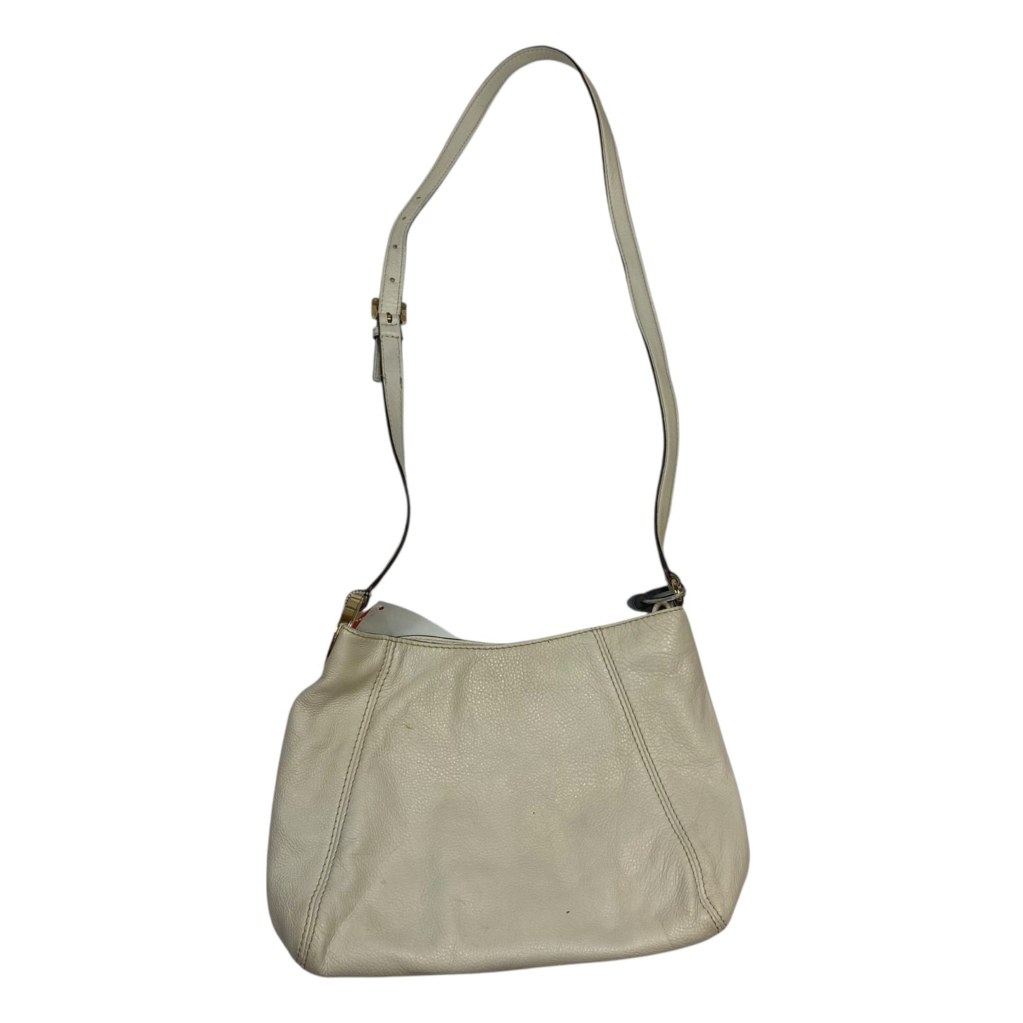 Crossbody Designer By Michael Kors In Cream, Size:Medium