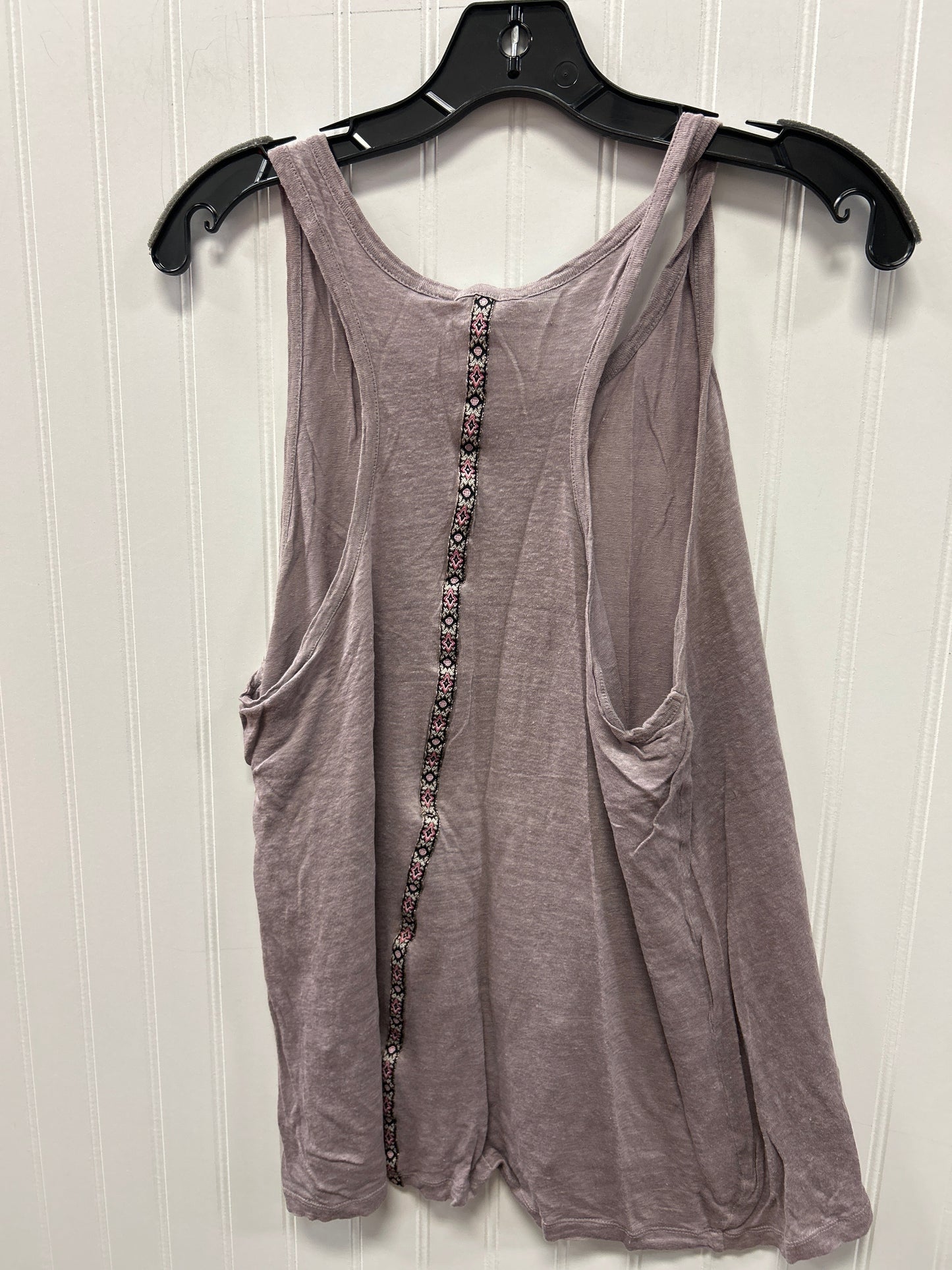 Top Sleeveless By Reign In Purple, Size:L