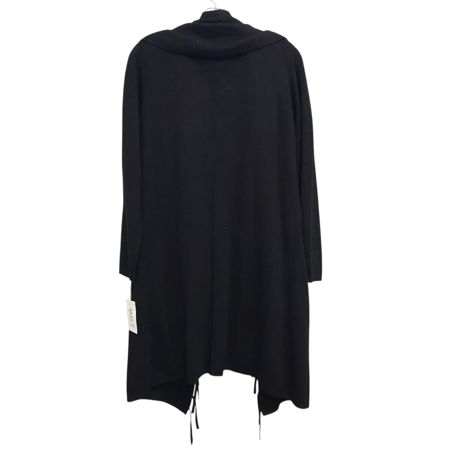 Sweater Cardigan By Style And Company In Black, Size:M
