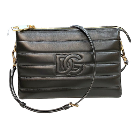 Handbag Luxury Designer By Dolce And Gabbana In Black, Size:Medium