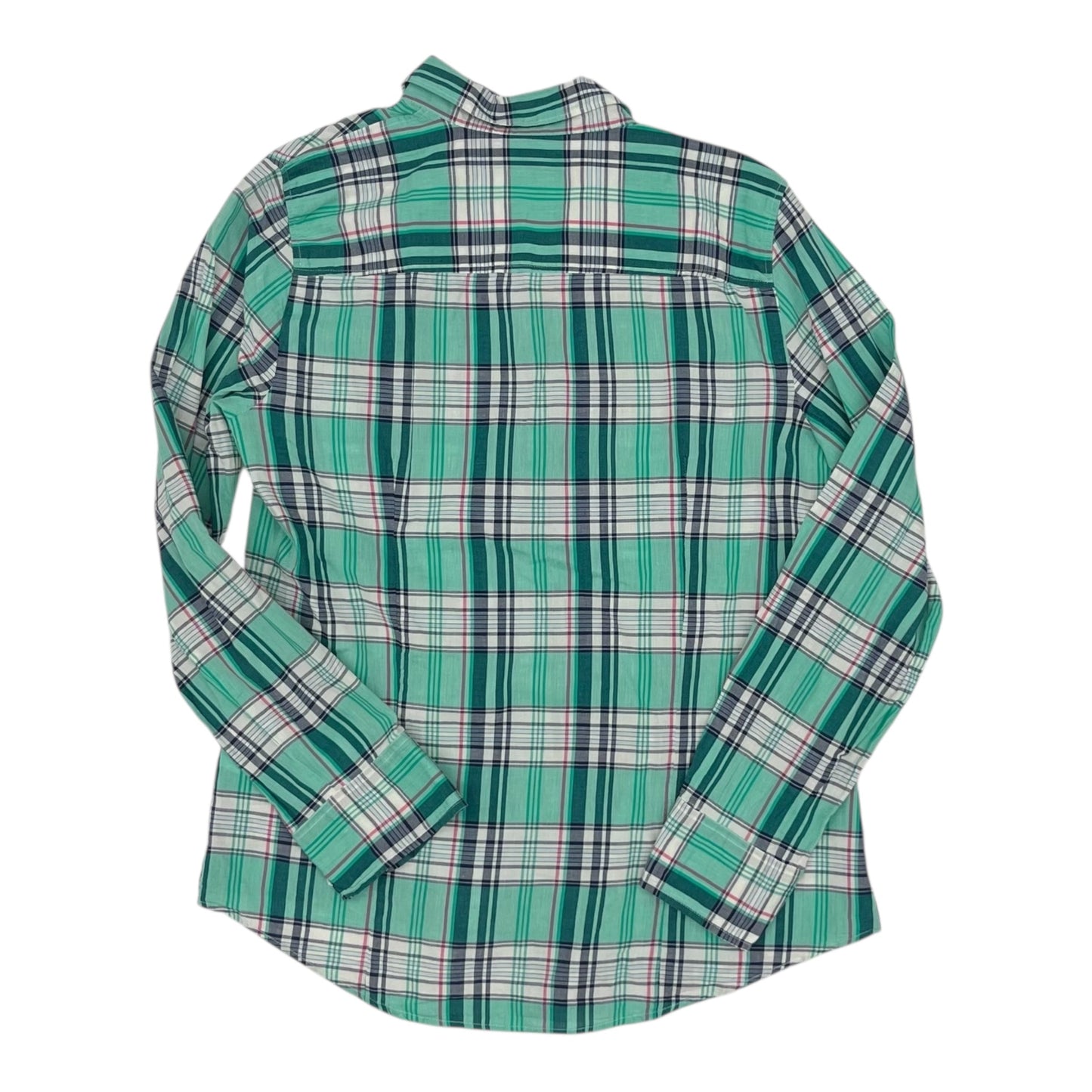 Blouse Ls By J. Crew In Green, Size:M