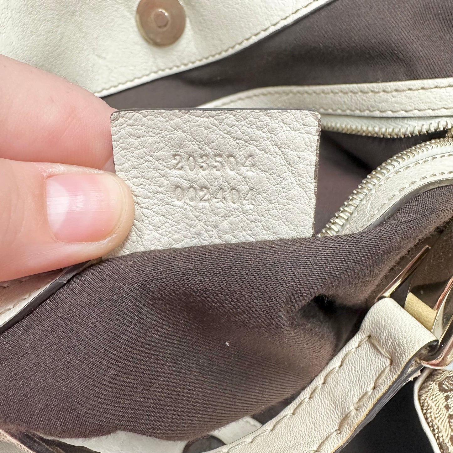 Handbag Luxury Designer By Gucci, Size: Large