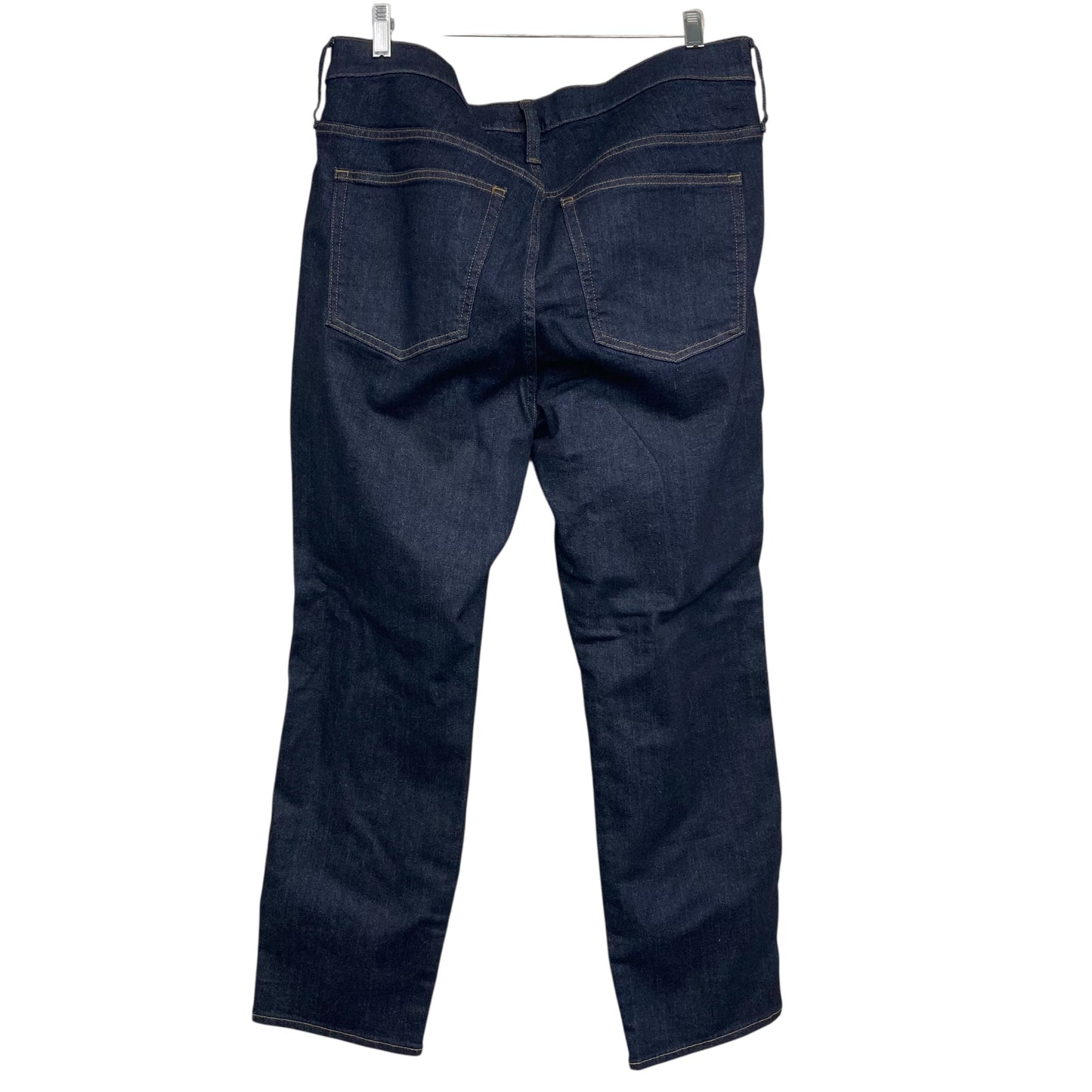 Jeans Straight By J. Crew In Blue Denim, Size:16