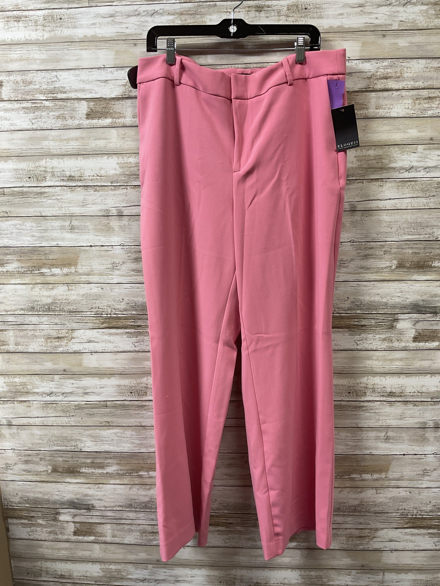 Pants Suit 2Pc By Eloquii In Pink, Size:14