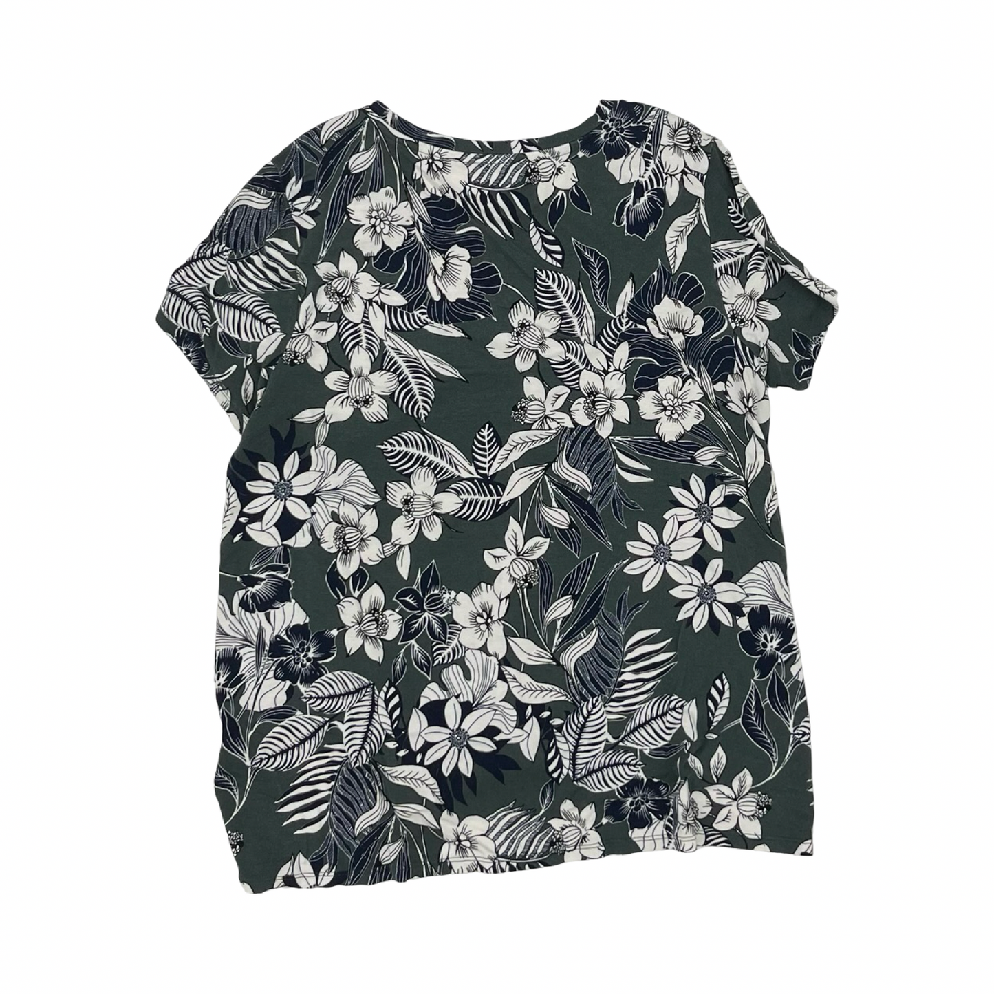 Top Ss By Westport In Floral Print, Size:L