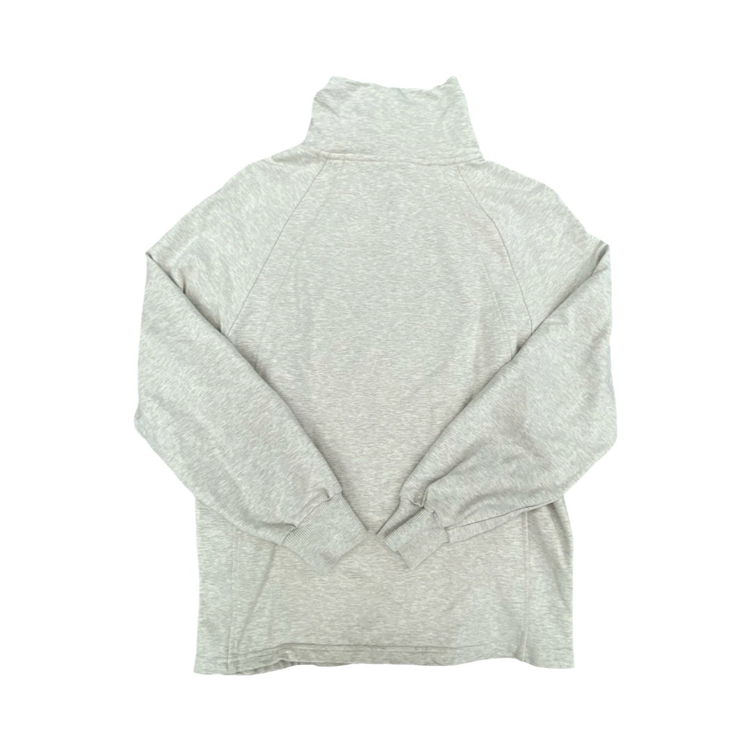 Athletic Sweatshirt Hoodie By Varley In Cream, Size:Xs