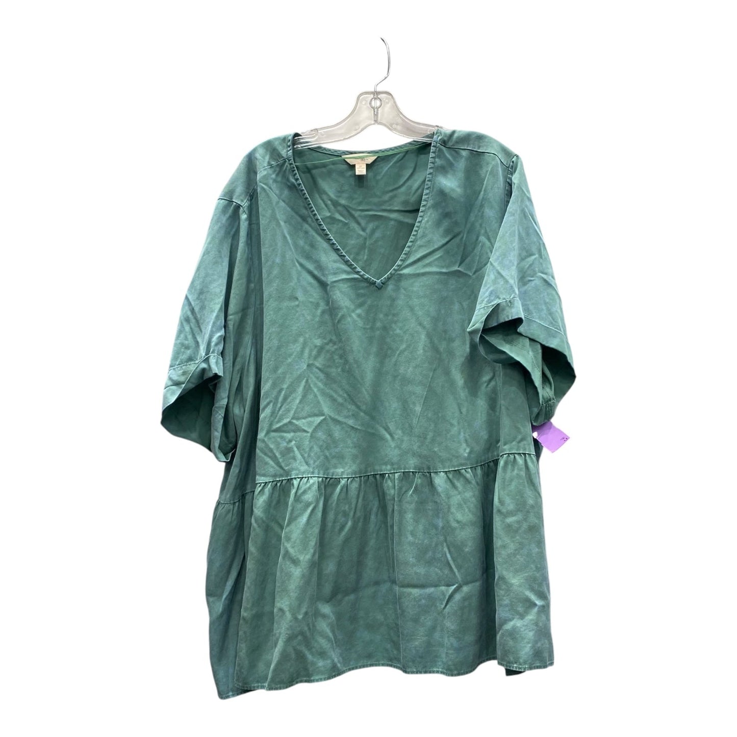 Top Ss By Terra & Sky In Green, Size:4X