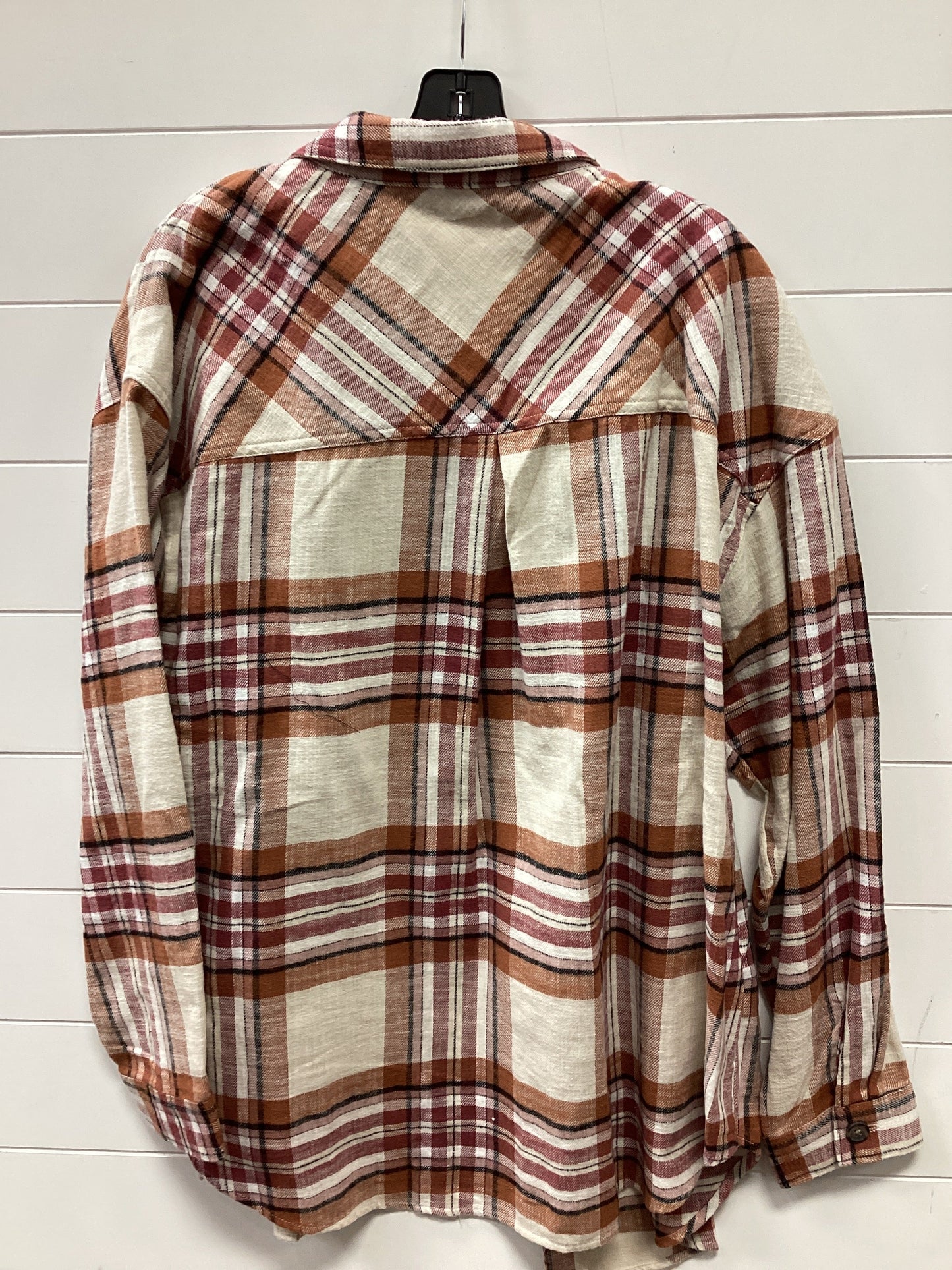 Top Ls By Maurices In Cream, Size:1X