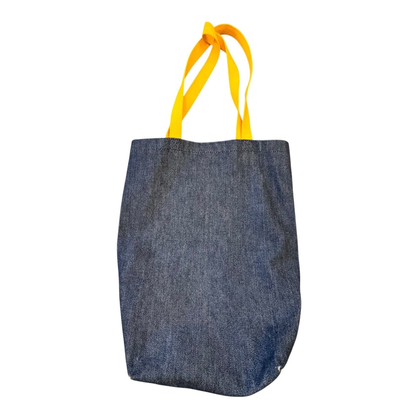 Tote By Clothes Mentor In Blue Denim, Size:Medium