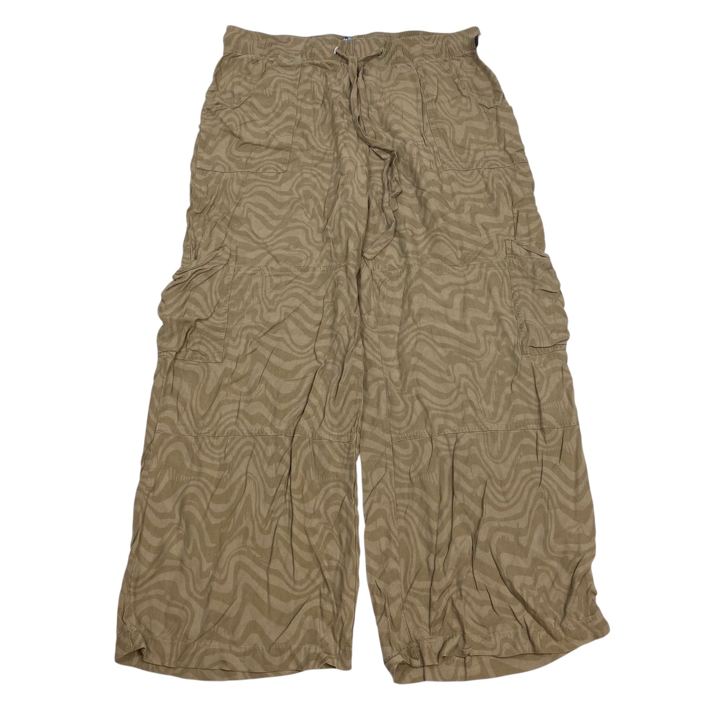 Pants Wide Leg By Urban Outfitters In Brown, Size:Xl