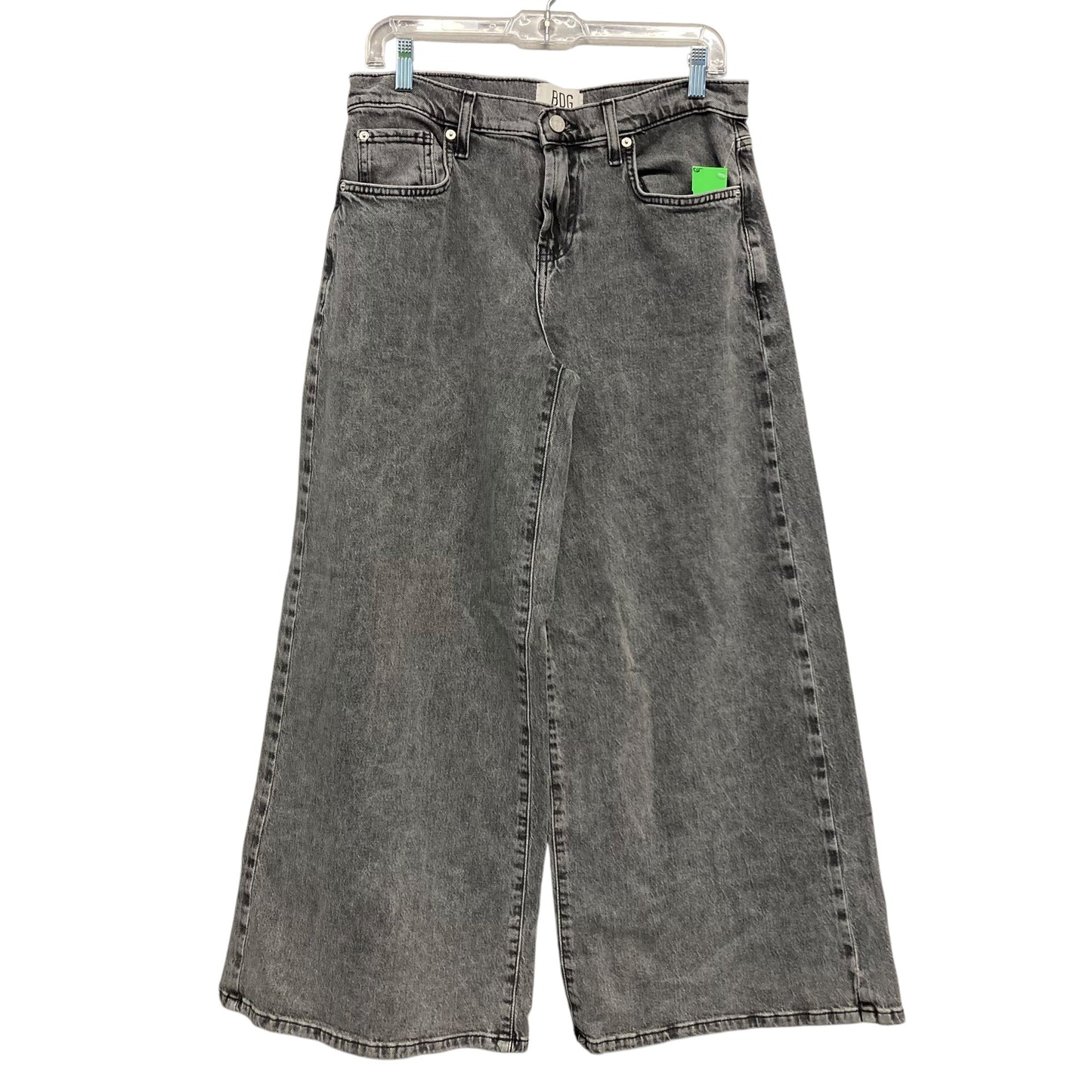 Jeans Wide Leg By Bdg In Grey Denim, Size:6