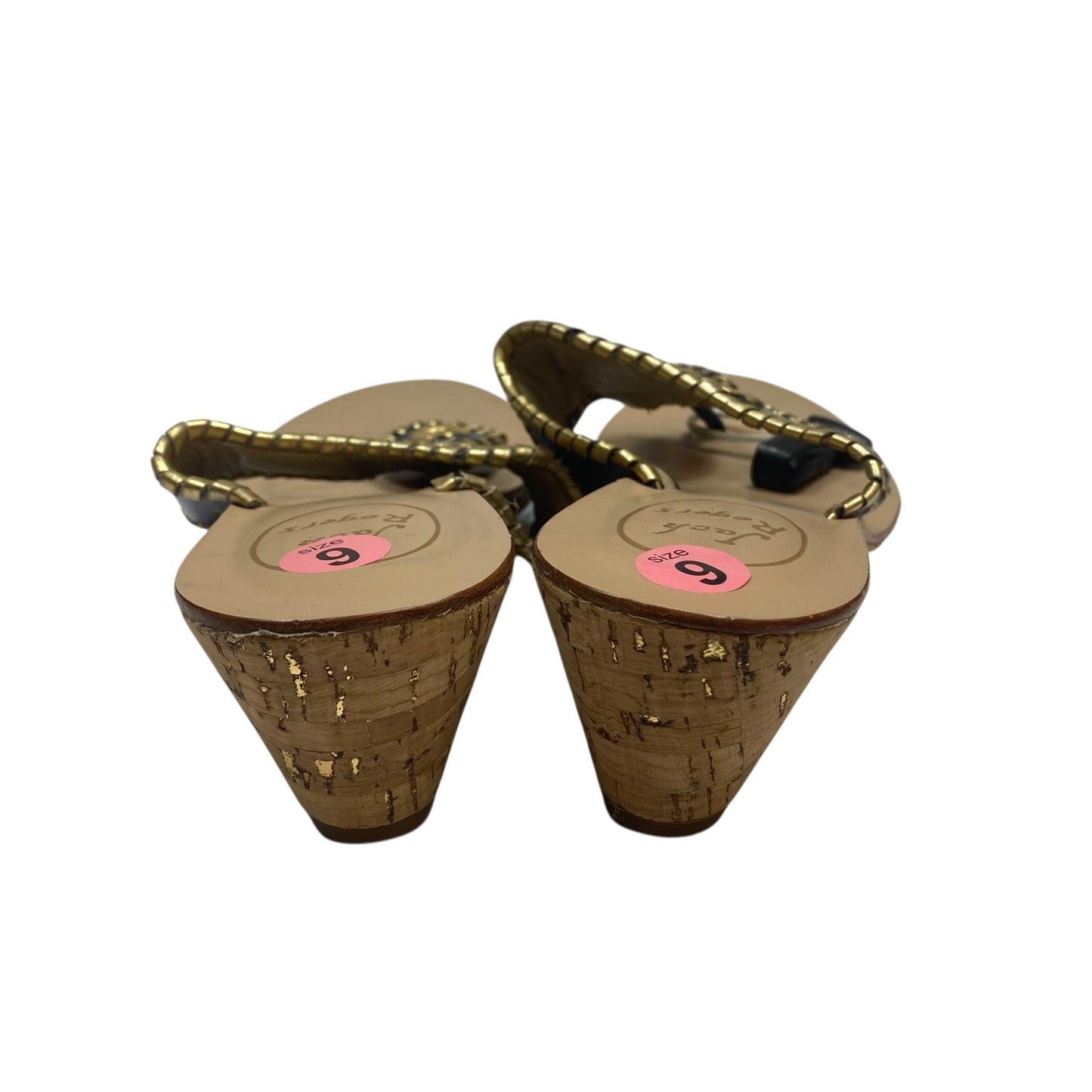 Sandals Designer By Jack Rogers In Blue, Size:9