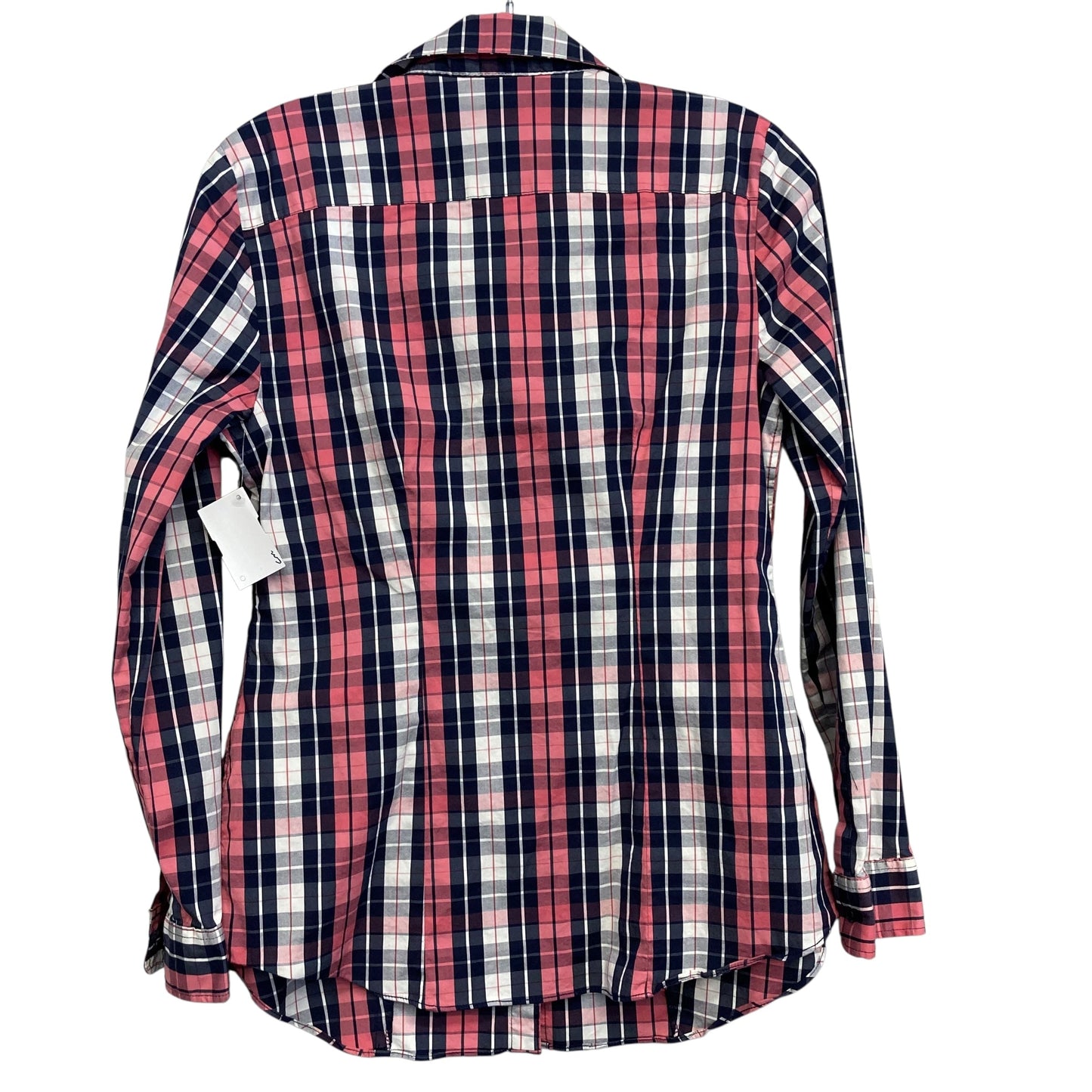 Top Ls By Charter Club In Plaid Pattern, Size:M