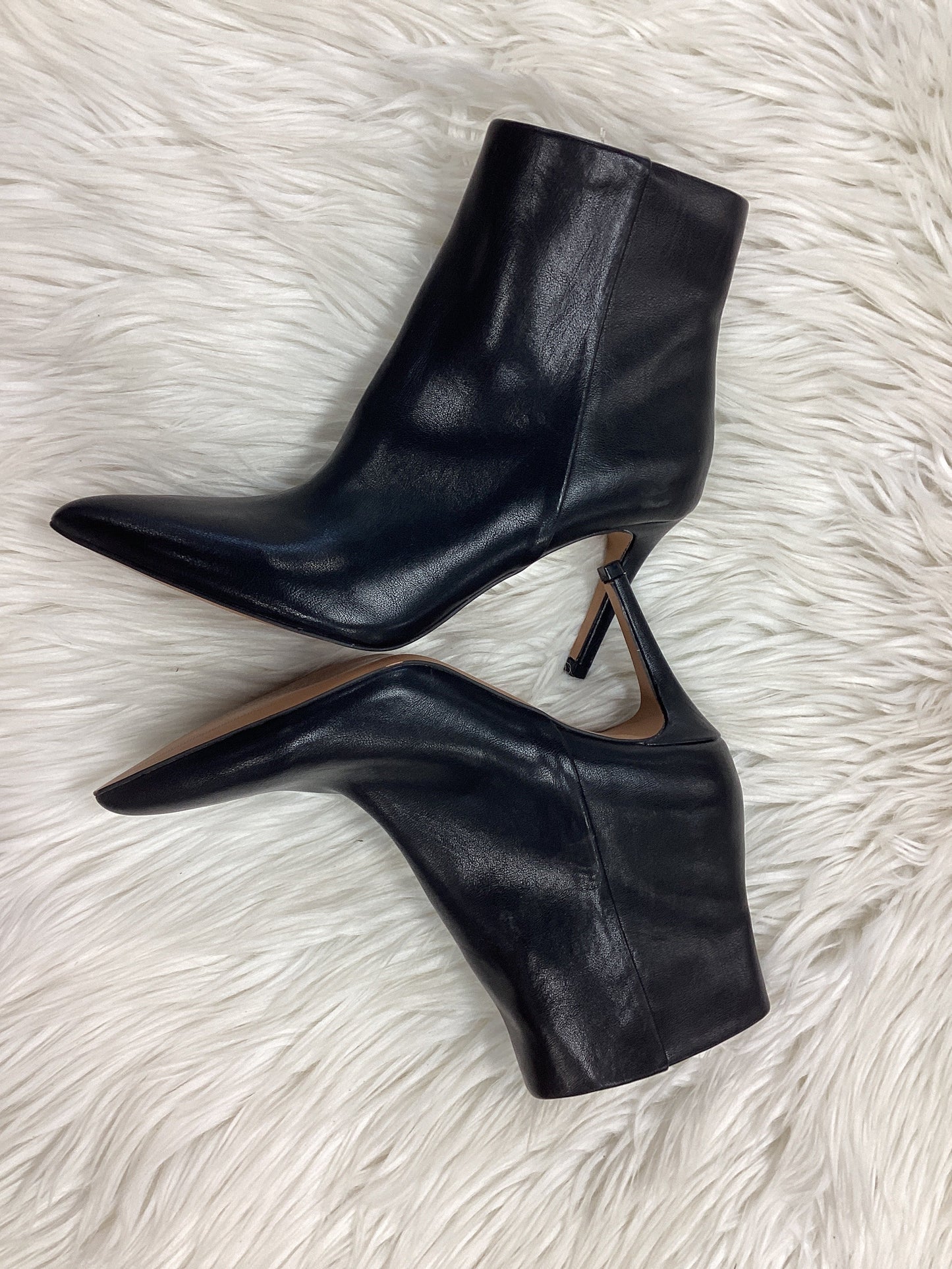 Boots Ankle Heels By Steven New York In Black, Size:7.5