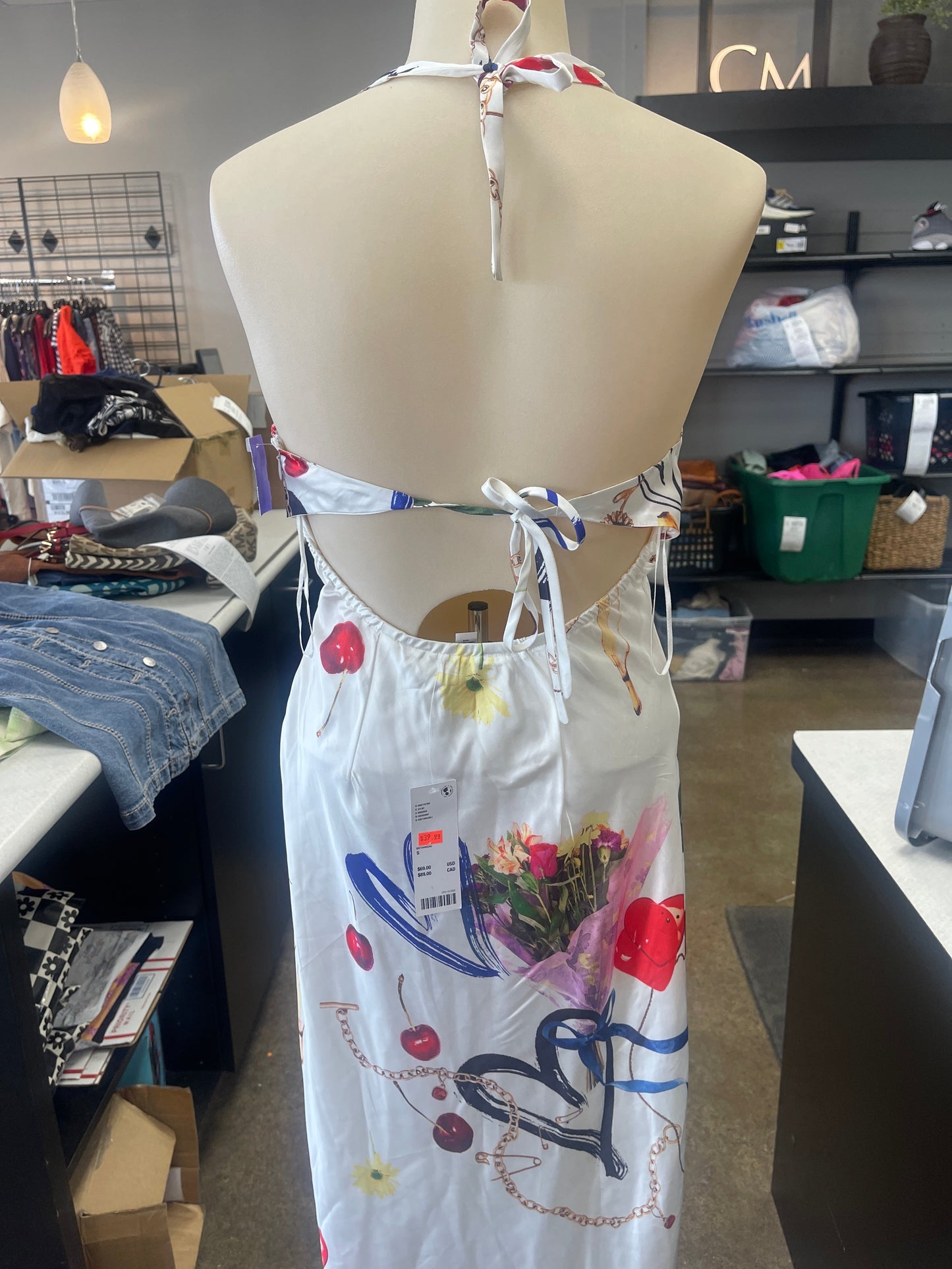 Dress Casual Maxi By Urban Outfitters In Multi, Size:S