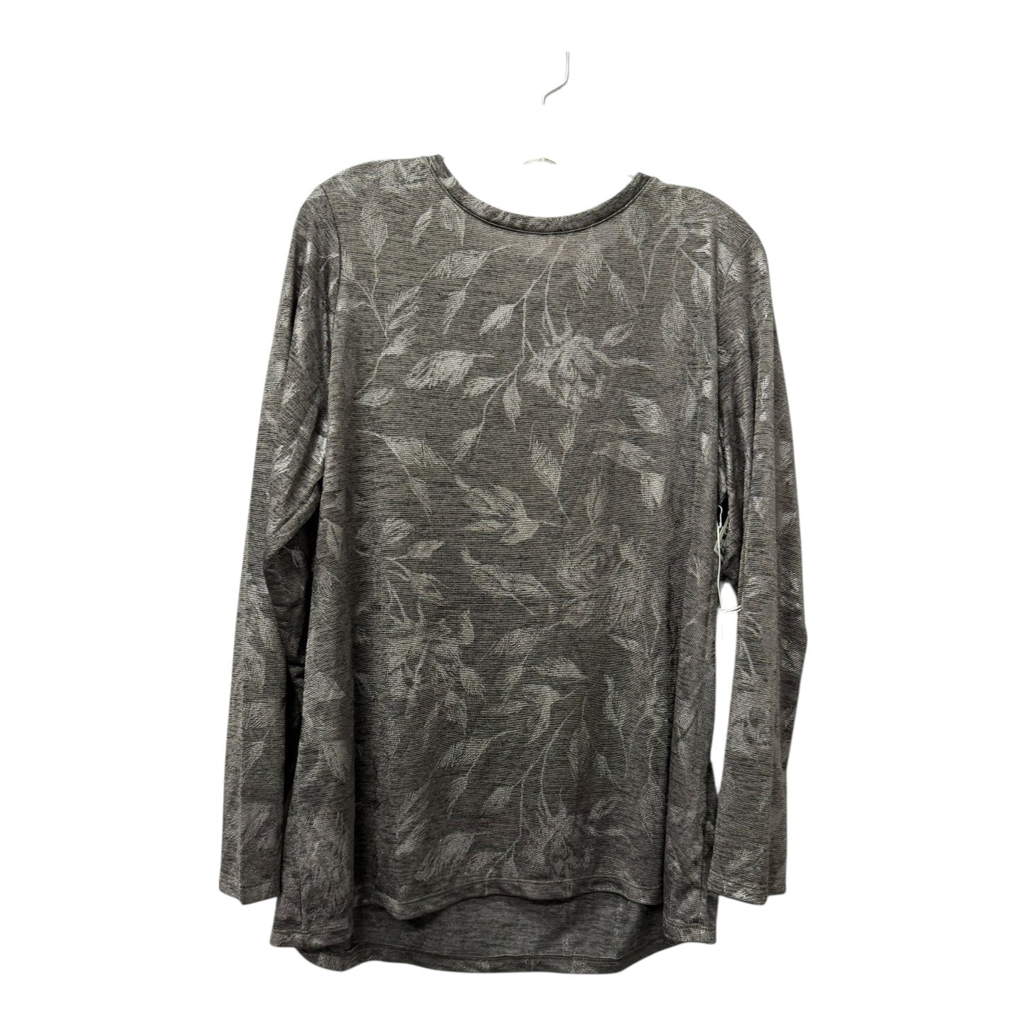 Top Ls By Chicos In Grey, Size:Xl