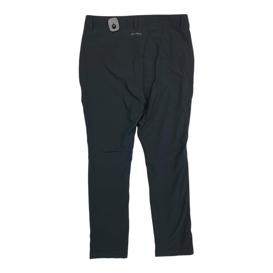 Athletic Pants By Eddie Bauer In Black, Size:8