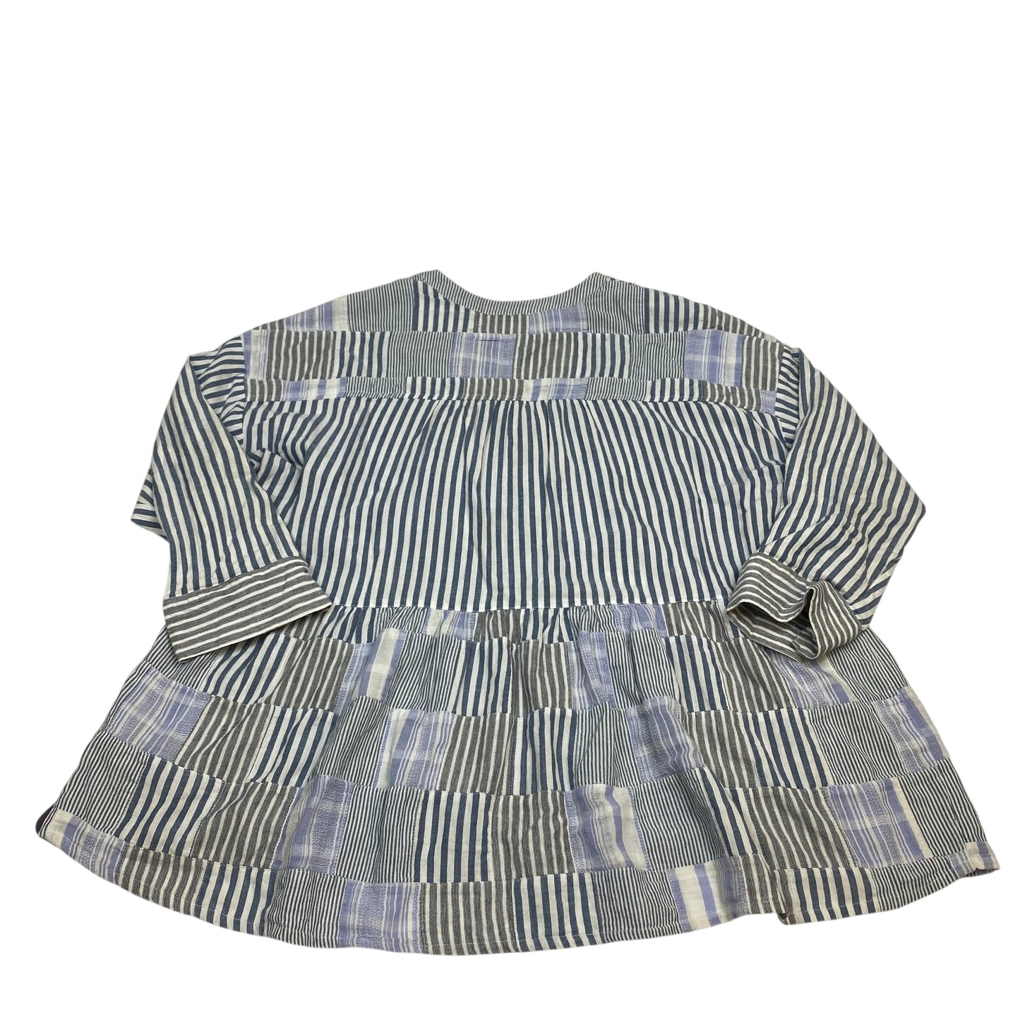 Top Ls By Maeve In Blue & White, Size:S