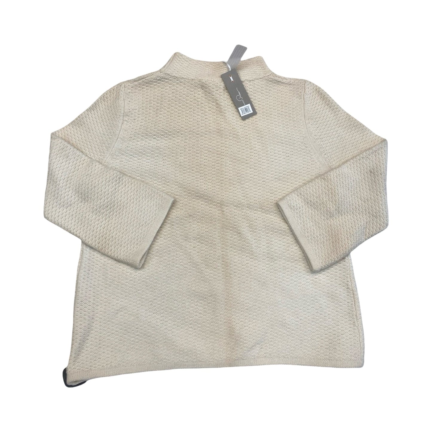 Sweater Cashmere By Cmb In Cream, Size:L