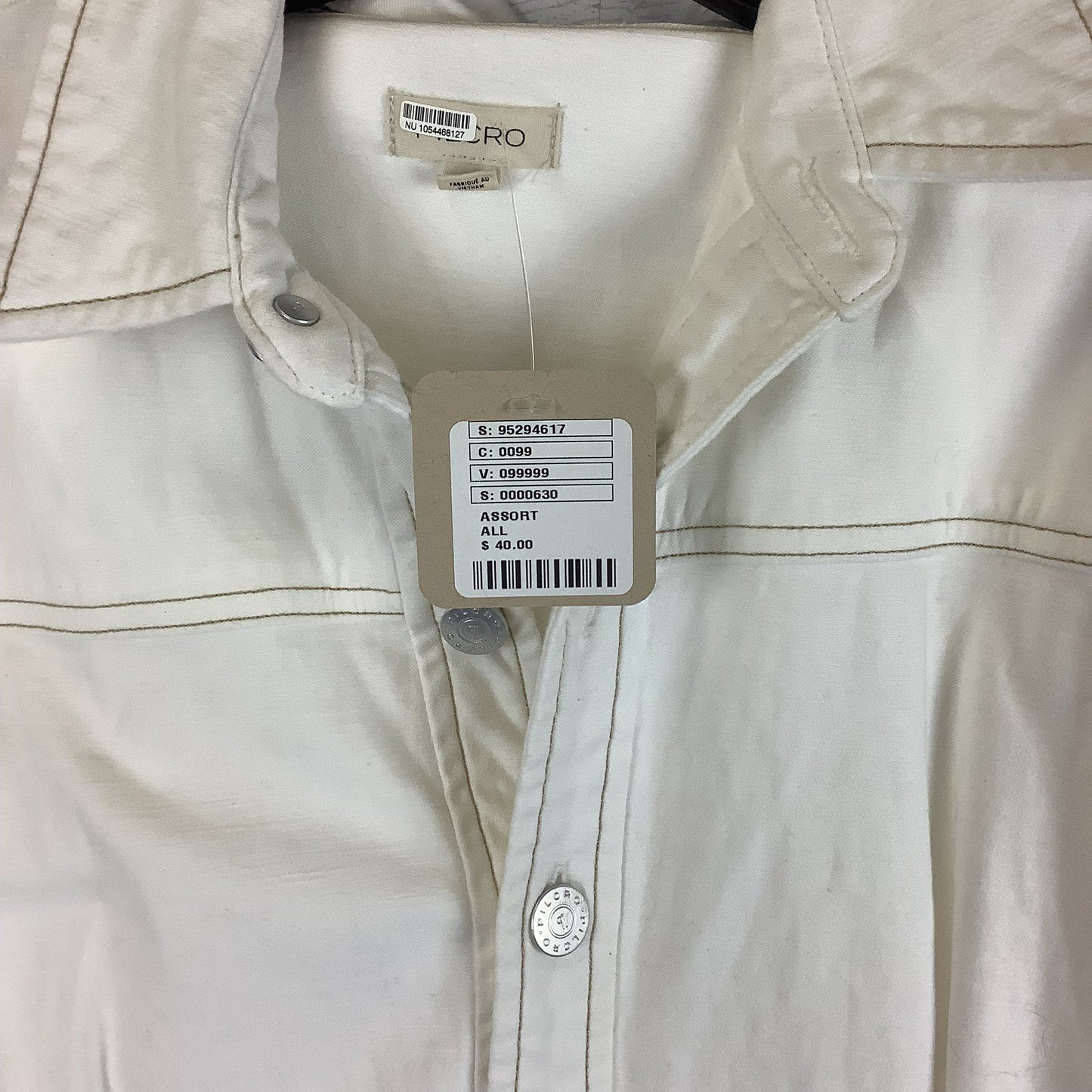 Dress Casual Short By Pilcro In White Denim, Size: Xxsp
