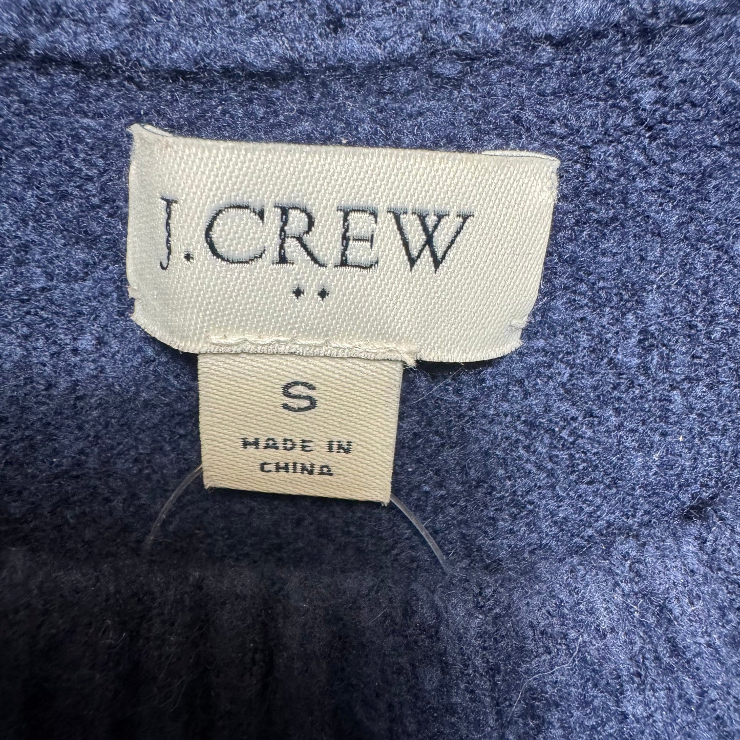 Crewneck Sweater In Extra-Soft Yarn By J. Crew In Striped Pattern, Size: S