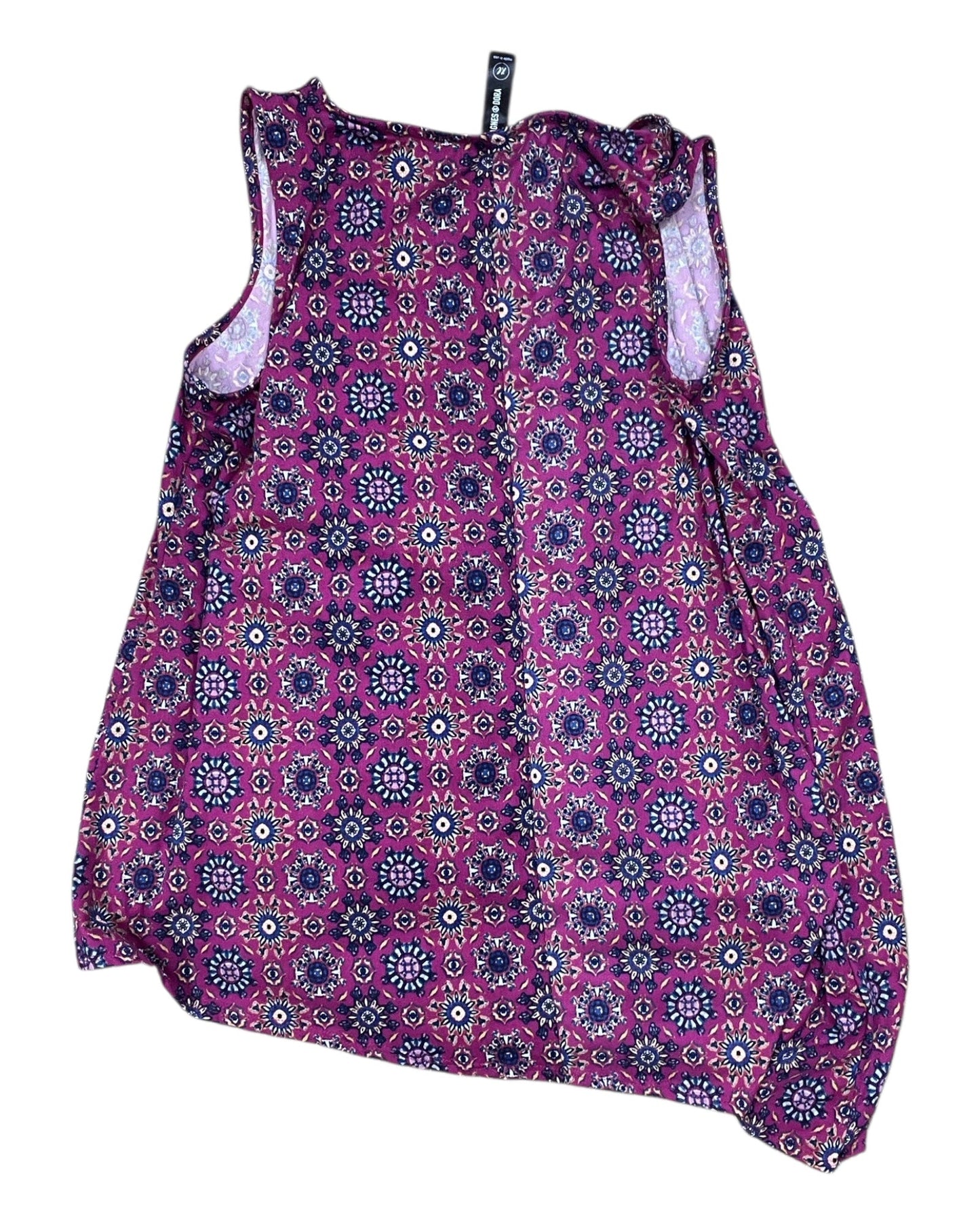 Top Sleeveless By Agnes & Dora In Purple, Size:Xl