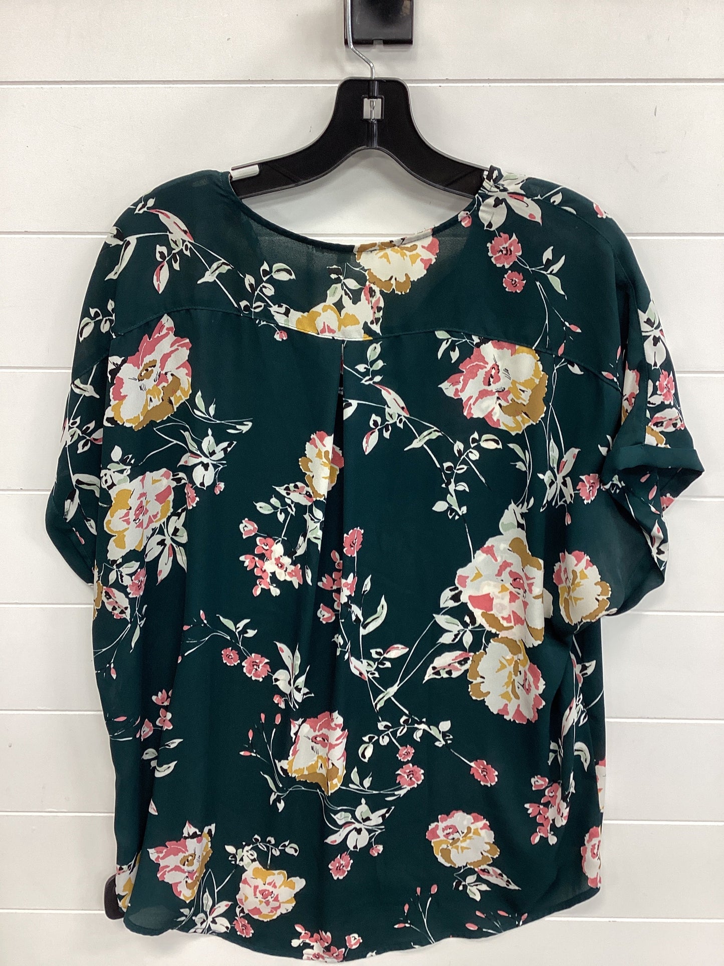 Top Ss By Maurices In Teal, Size:1X